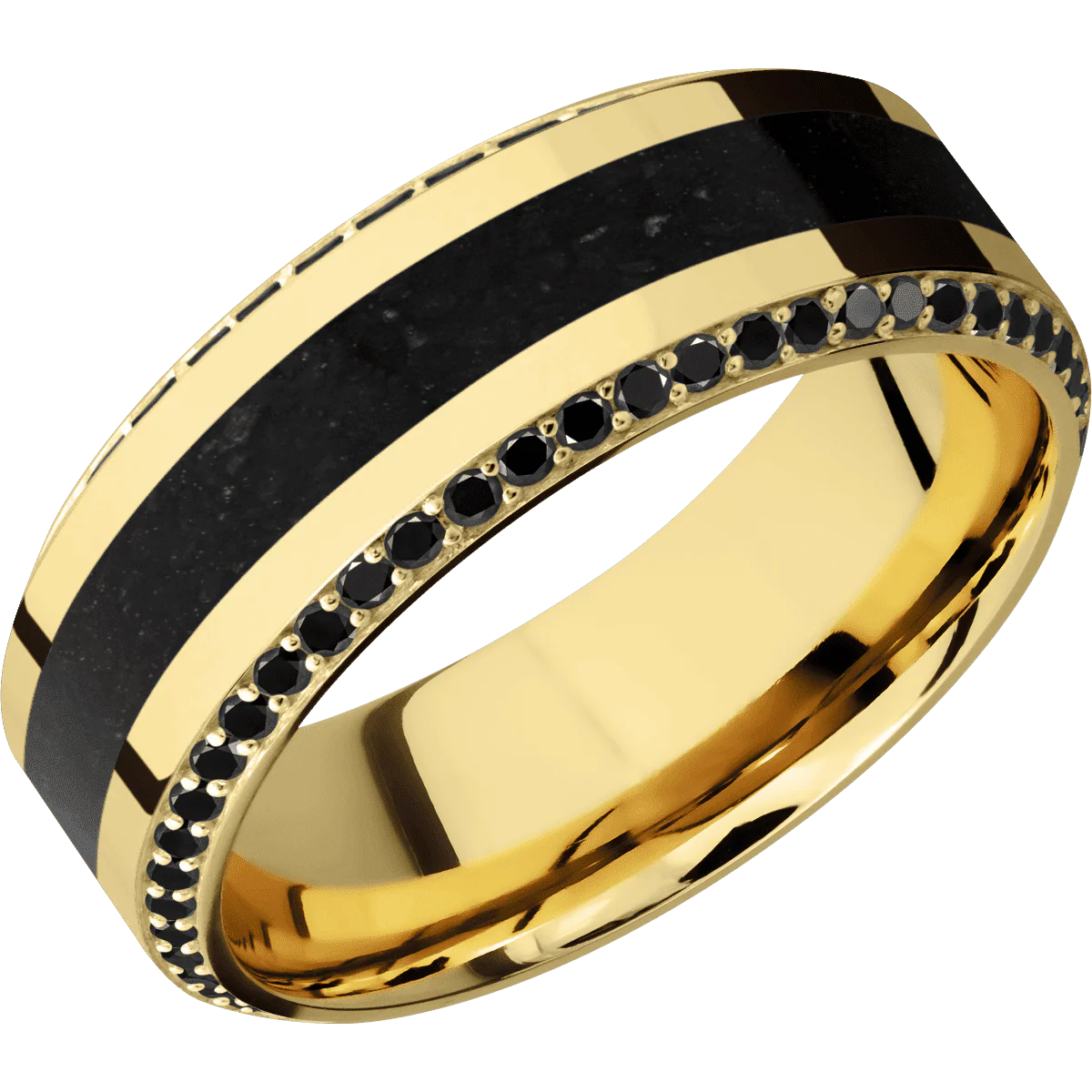 10K Yellow Gold + Polish , Polish Finish - Image 2