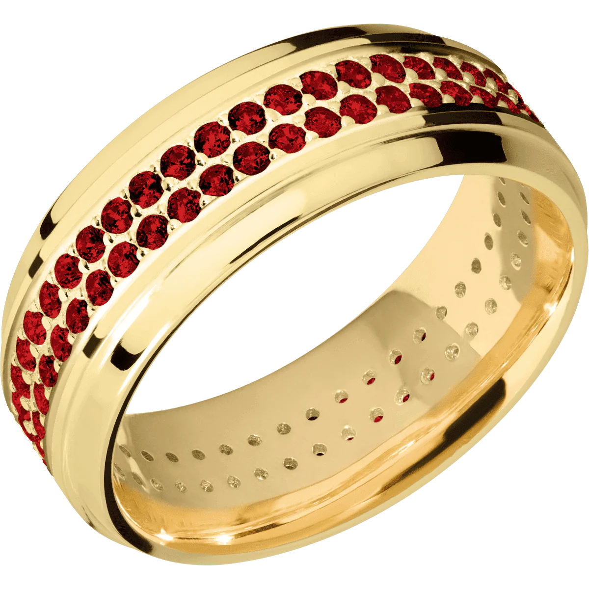 10K Yellow Gold + Polish , Polish Finish - Image 2