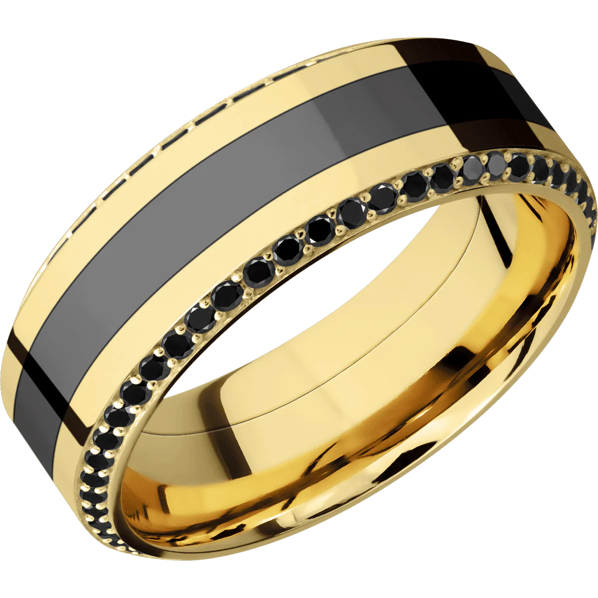 10K Yellow Gold + Polish , Polish Finish - Image 2