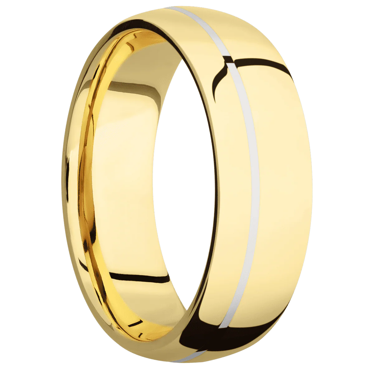 10K Yellow Gold + Polish , Polish Finish