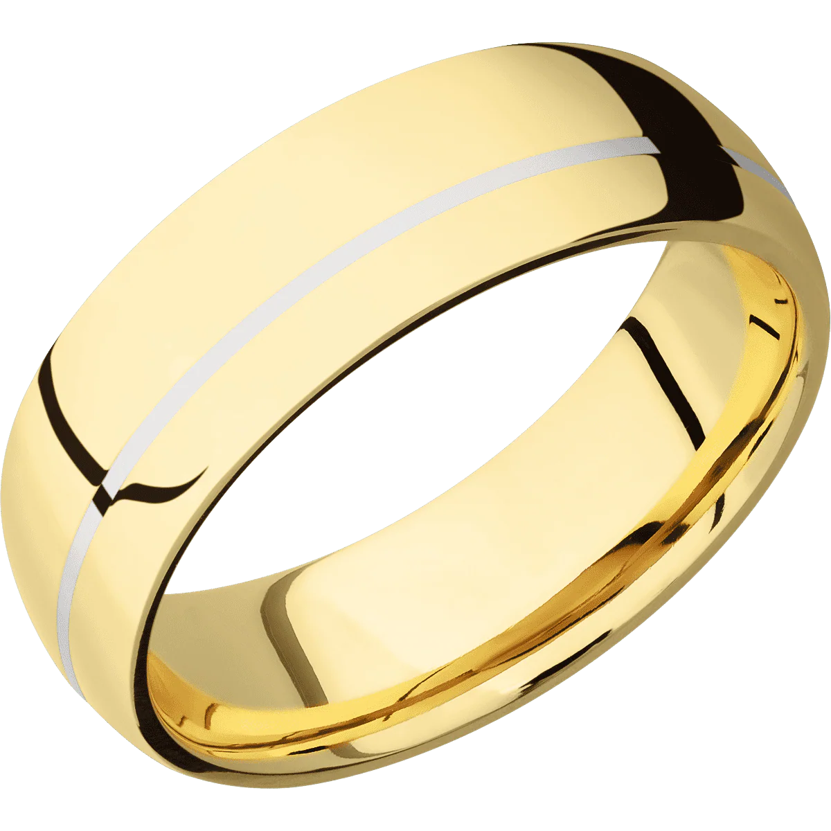 10K Yellow Gold + Polish , Polish Finish - Image 2