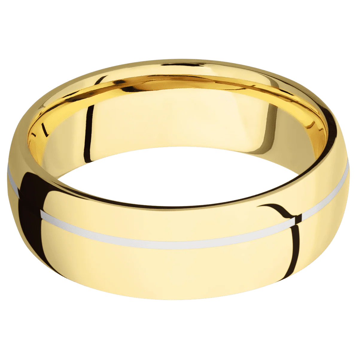 10K Yellow Gold + Polish , Polish Finish - Image 3