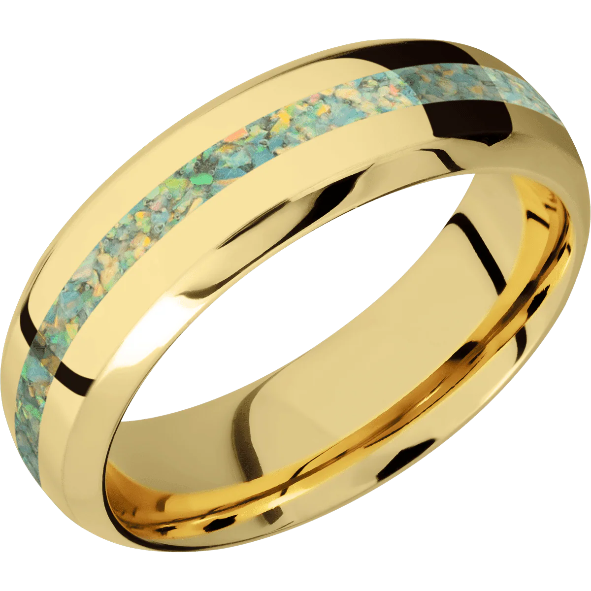 10K Yellow Gold + Polish , Polish Finish - Image 2