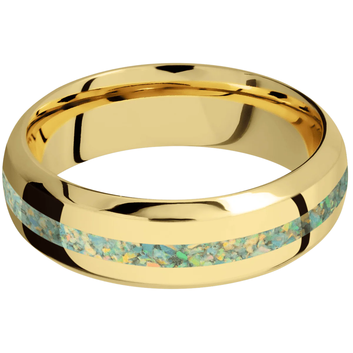 10K Yellow Gold + Polish , Polish Finish - Image 3