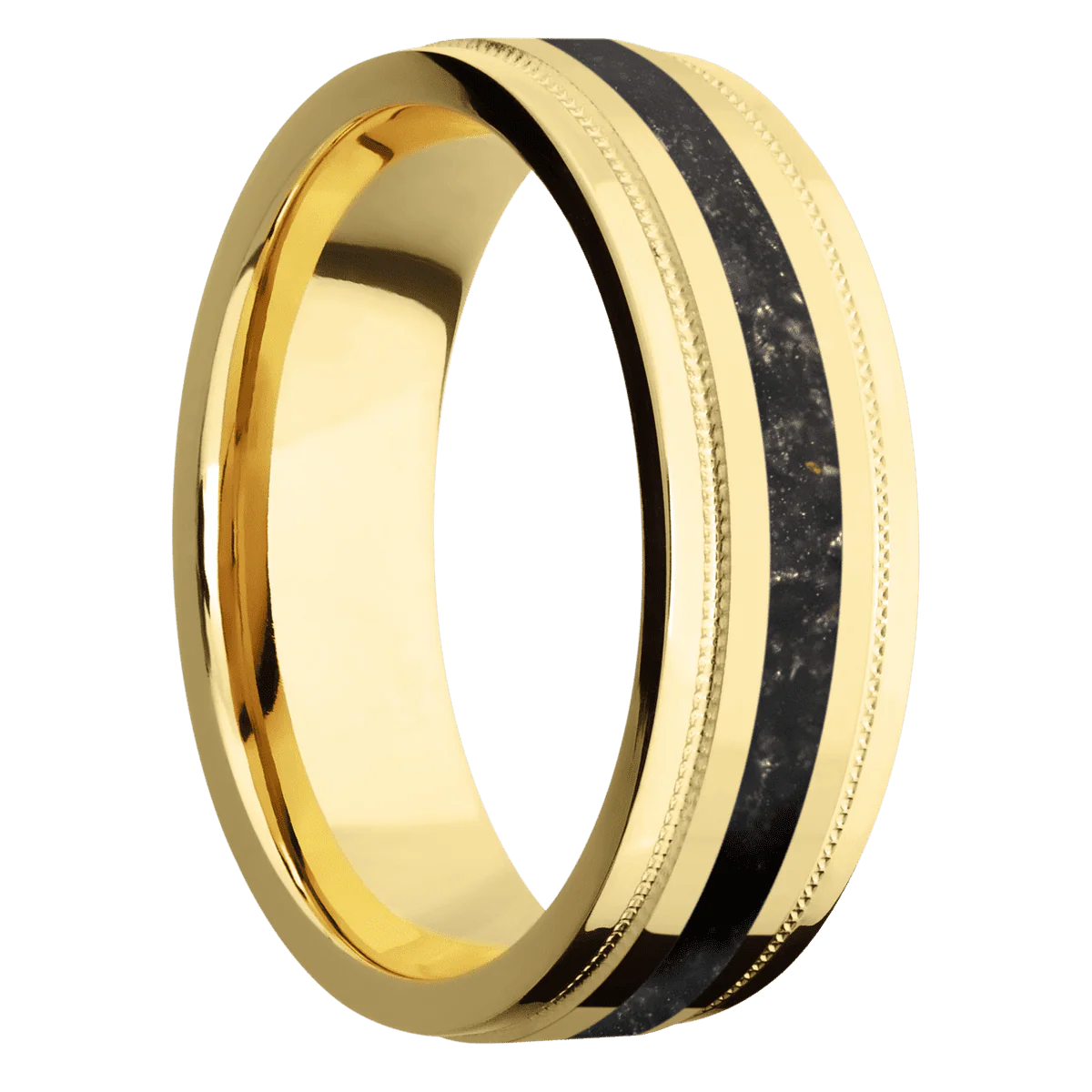 10K Yellow Gold + Polish , Polish Finish
