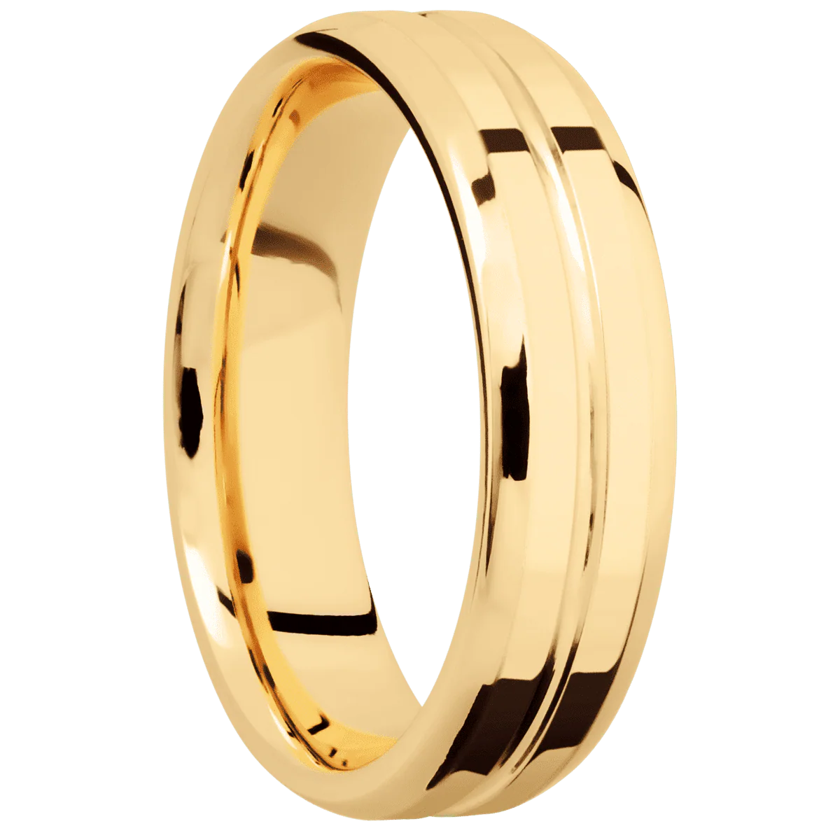10K Yellow Gold + Polish , Polish Finish