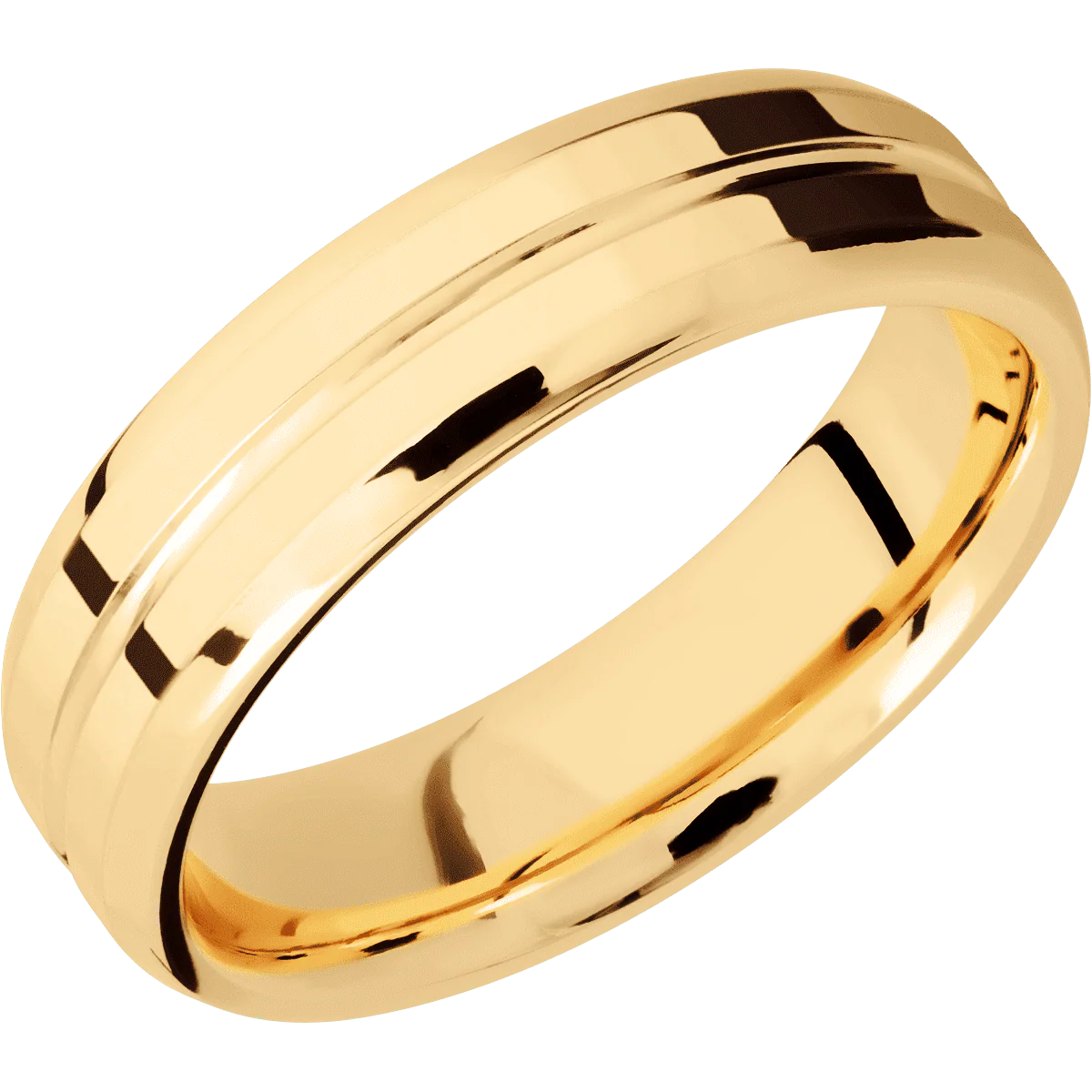 10K Yellow Gold + Polish , Polish Finish - Image 2