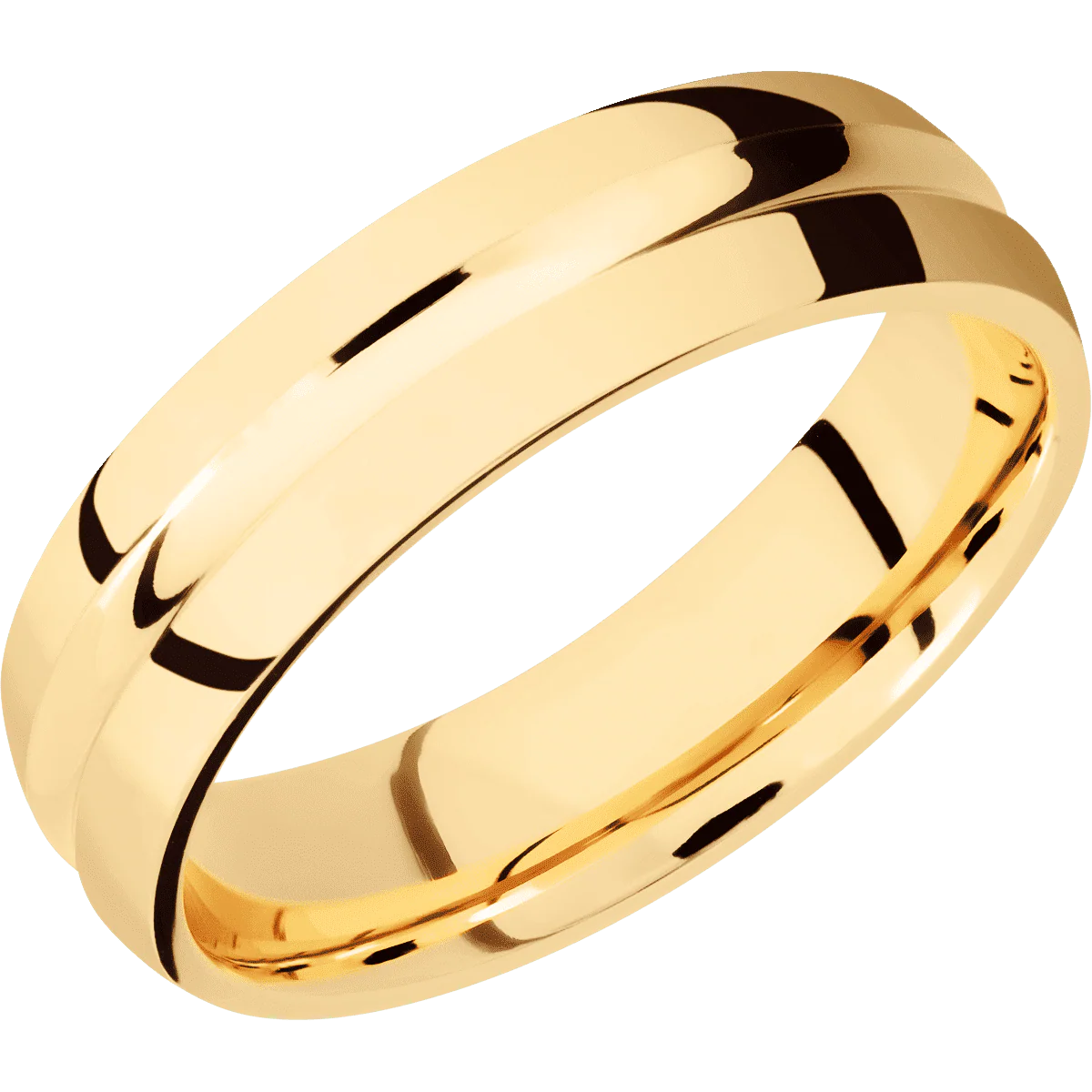 10K Yellow Gold + Polish , Polish Finish - Image 2