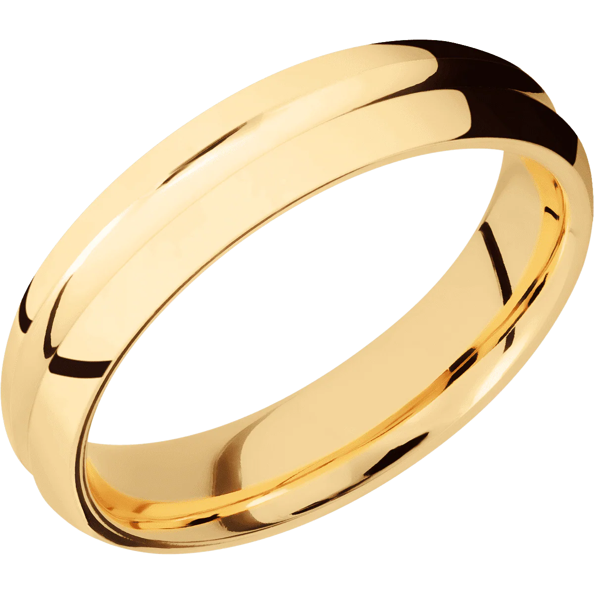 10K Yellow Gold + Polish , Polish Finish - Image 2