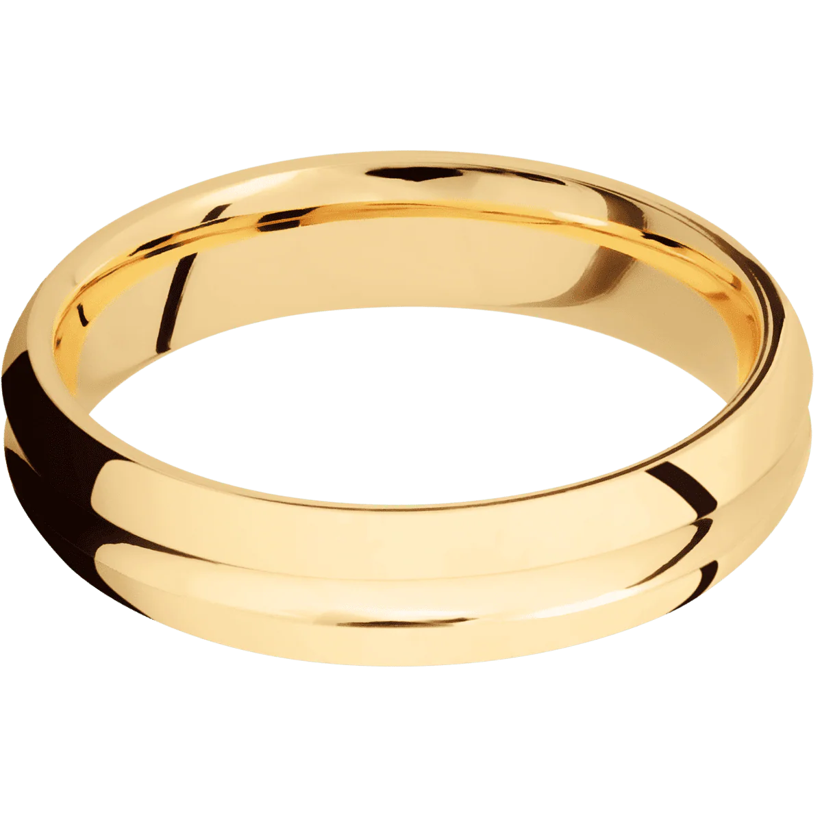 10K Yellow Gold + Polish , Polish Finish - Image 3