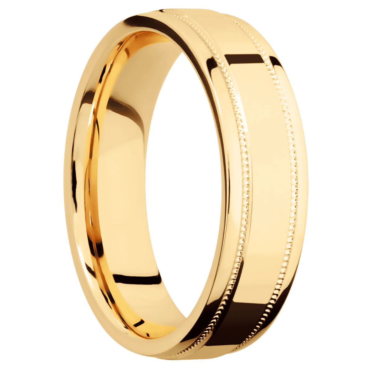 10K Yellow Gold + Polish , Polish Finish