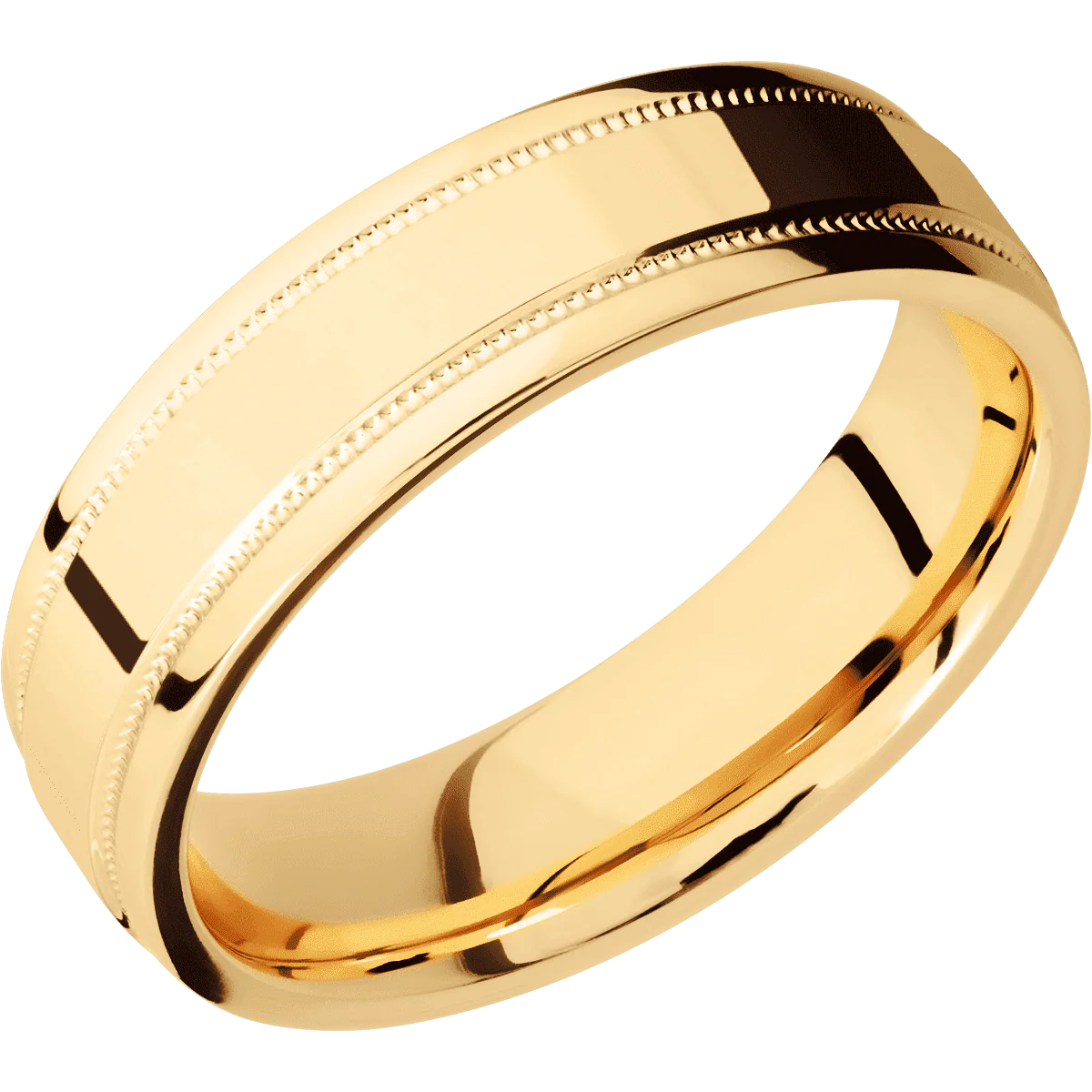 10K Yellow Gold + Polish , Polish Finish - Image 2