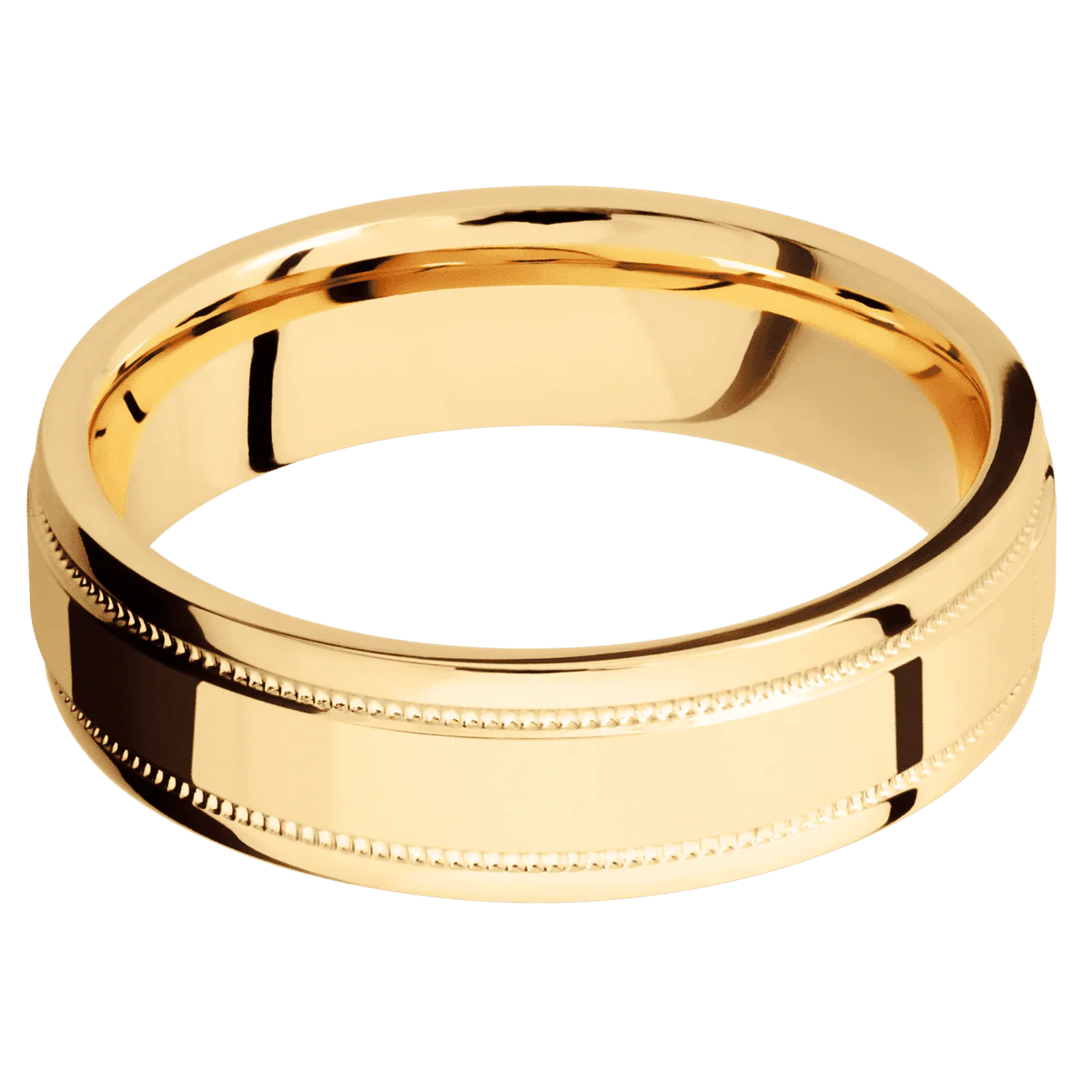10K Yellow Gold + Polish , Polish Finish - Image 3