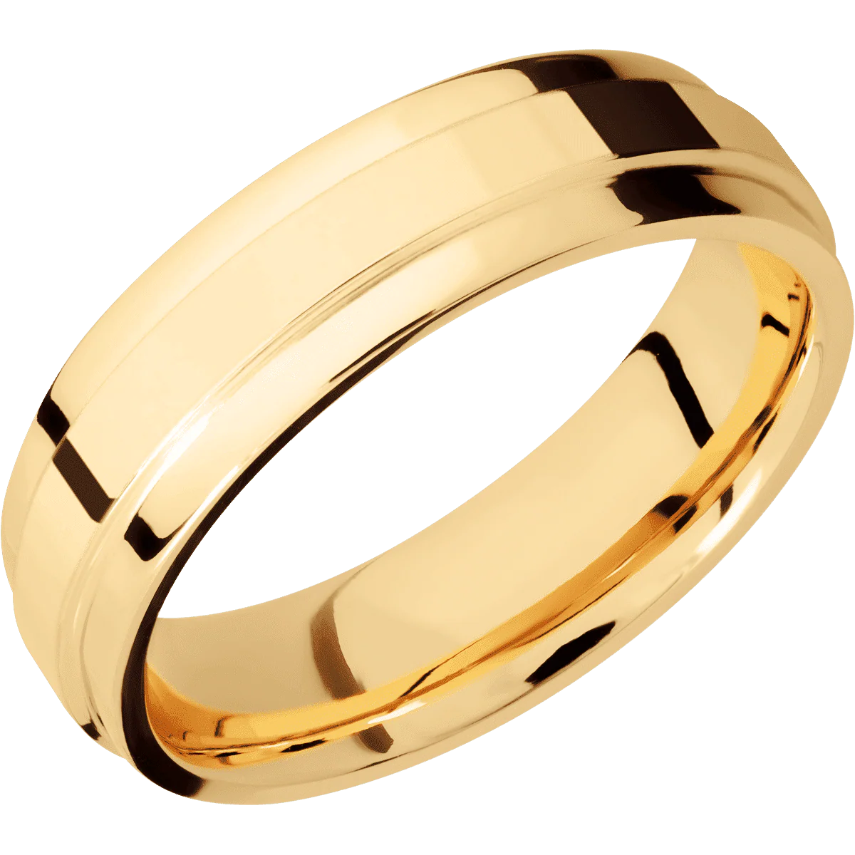 10K Yellow Gold + Polish , Polish Finish - Image 2