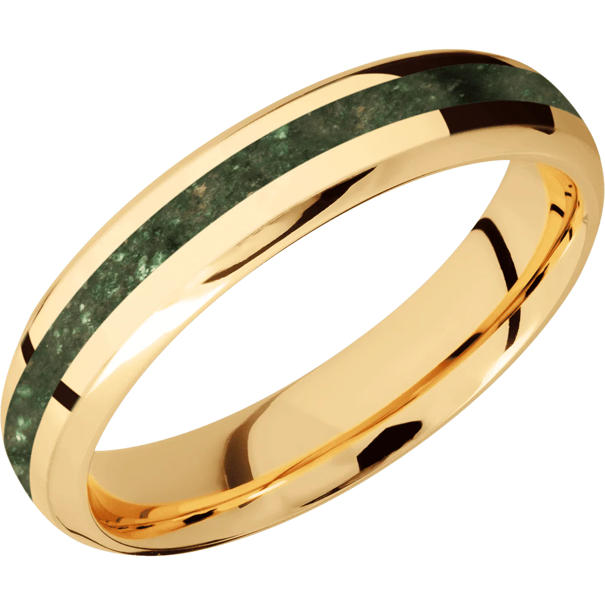 10K Yellow Gold + Polish , Polish Finish - Image 2