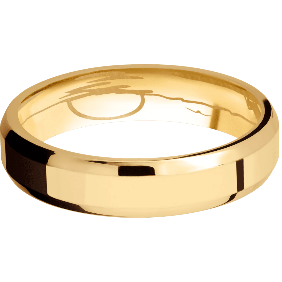 10K Yellow Gold + Polish , Polish Finish - Image 3