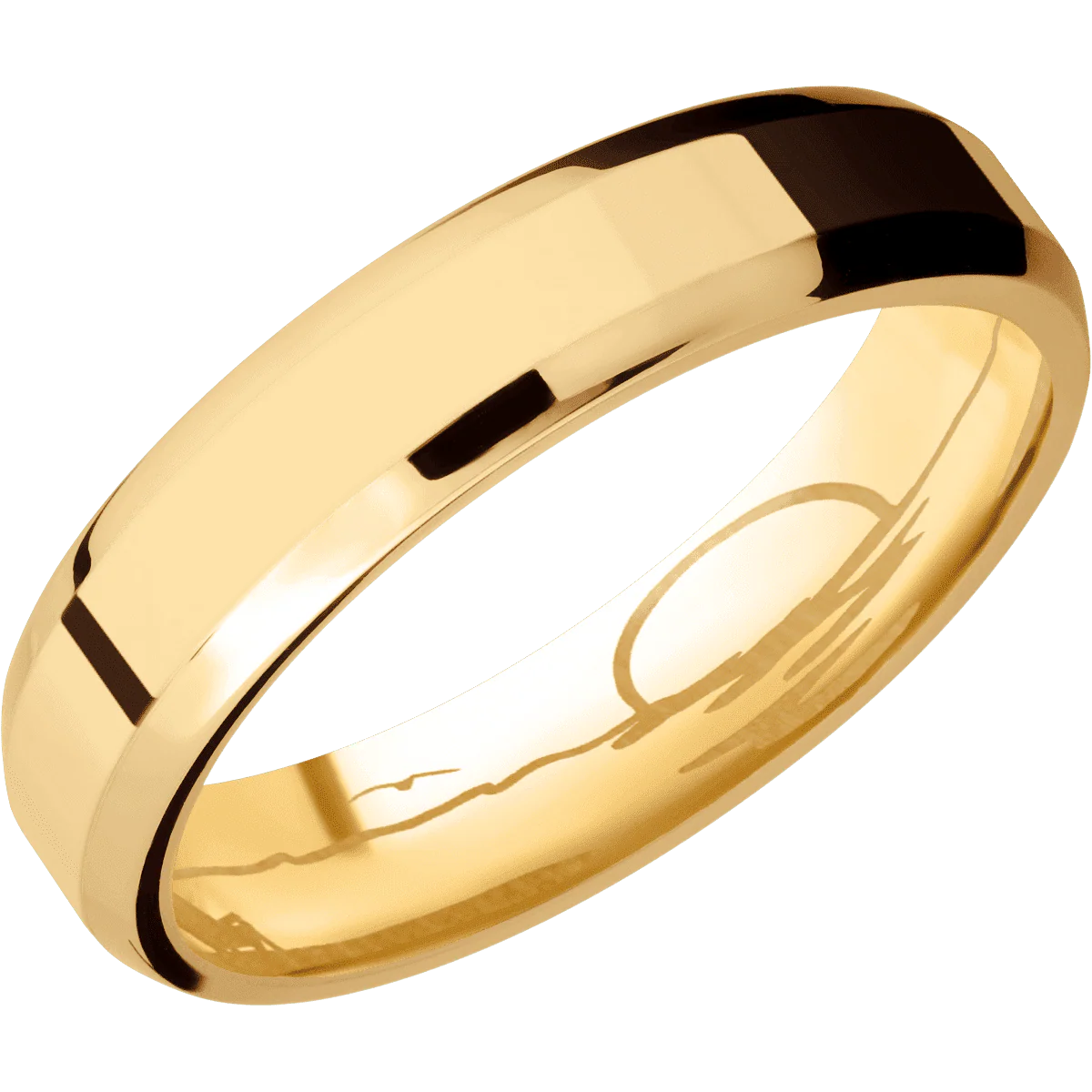 10K Yellow Gold + Polish , Polish Finish - Image 2