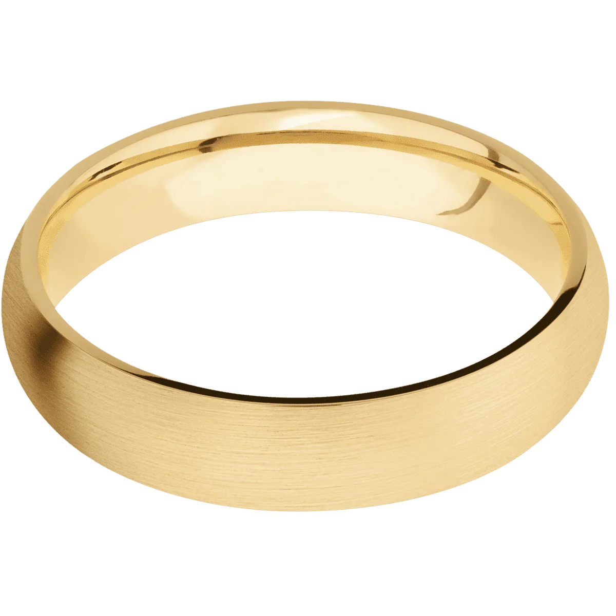 10K Yellow Gold + Satin Finish - Image 3