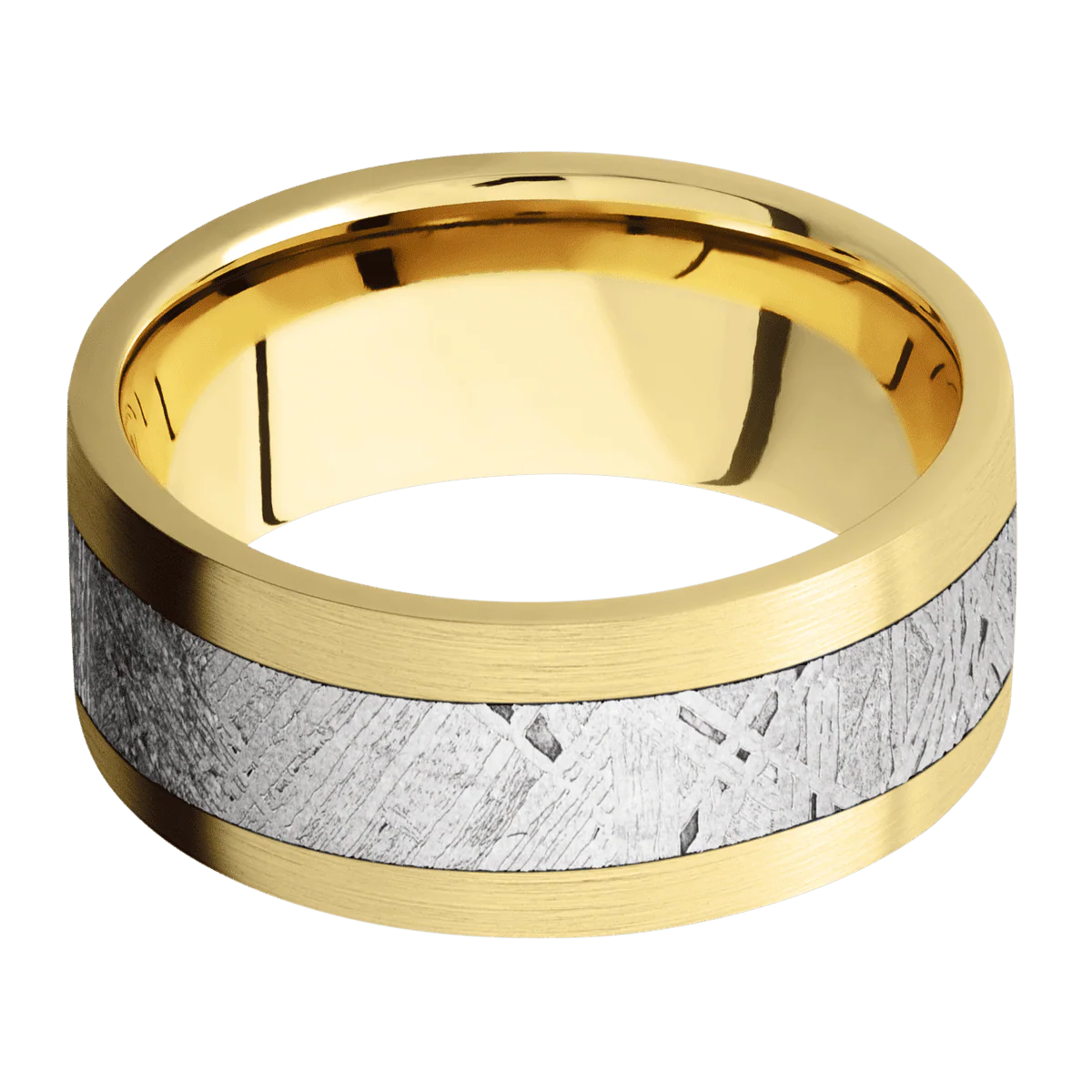 10K Yellow Gold + Satin Finish - Image 3