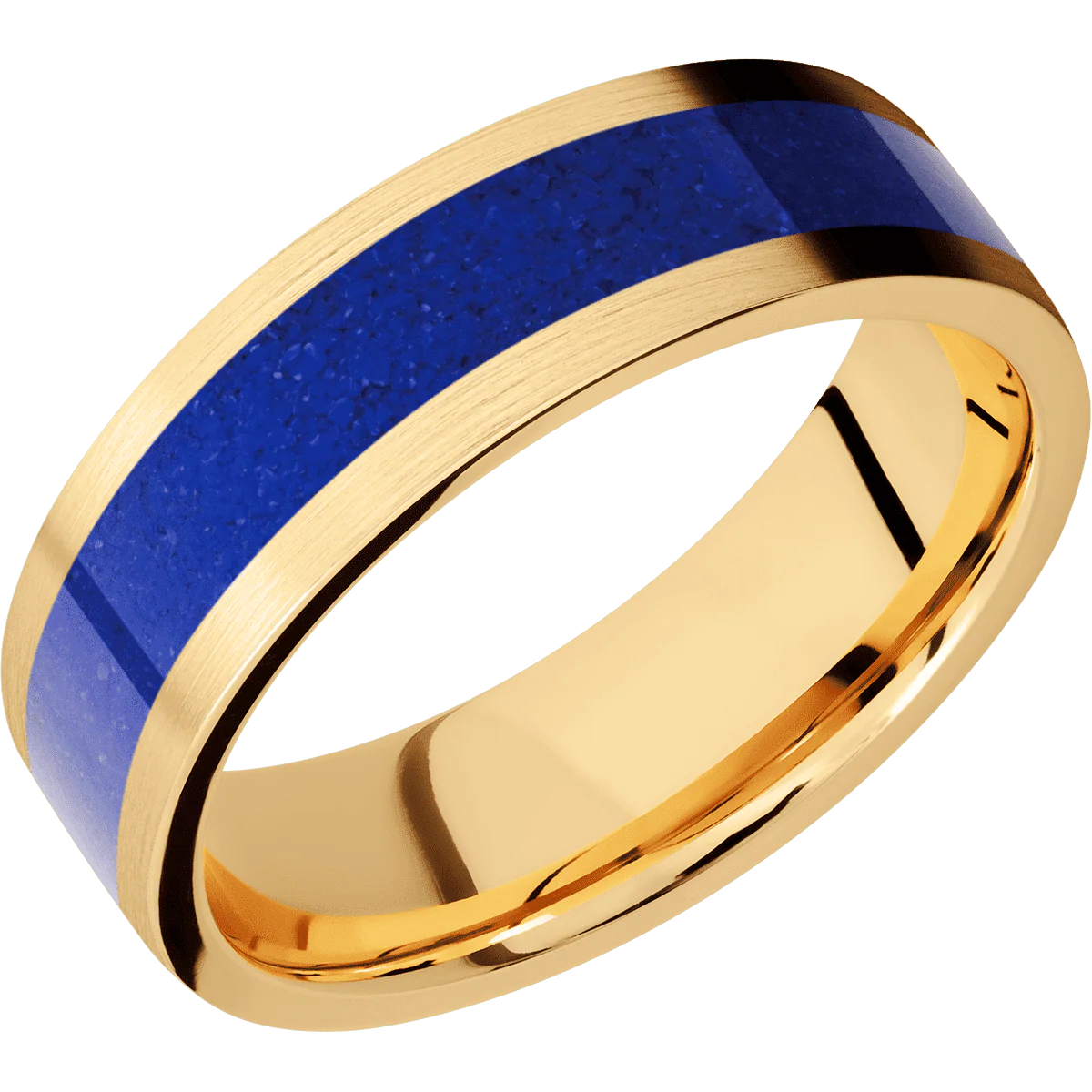 10K Yellow Gold + Satin Finish - Image 2