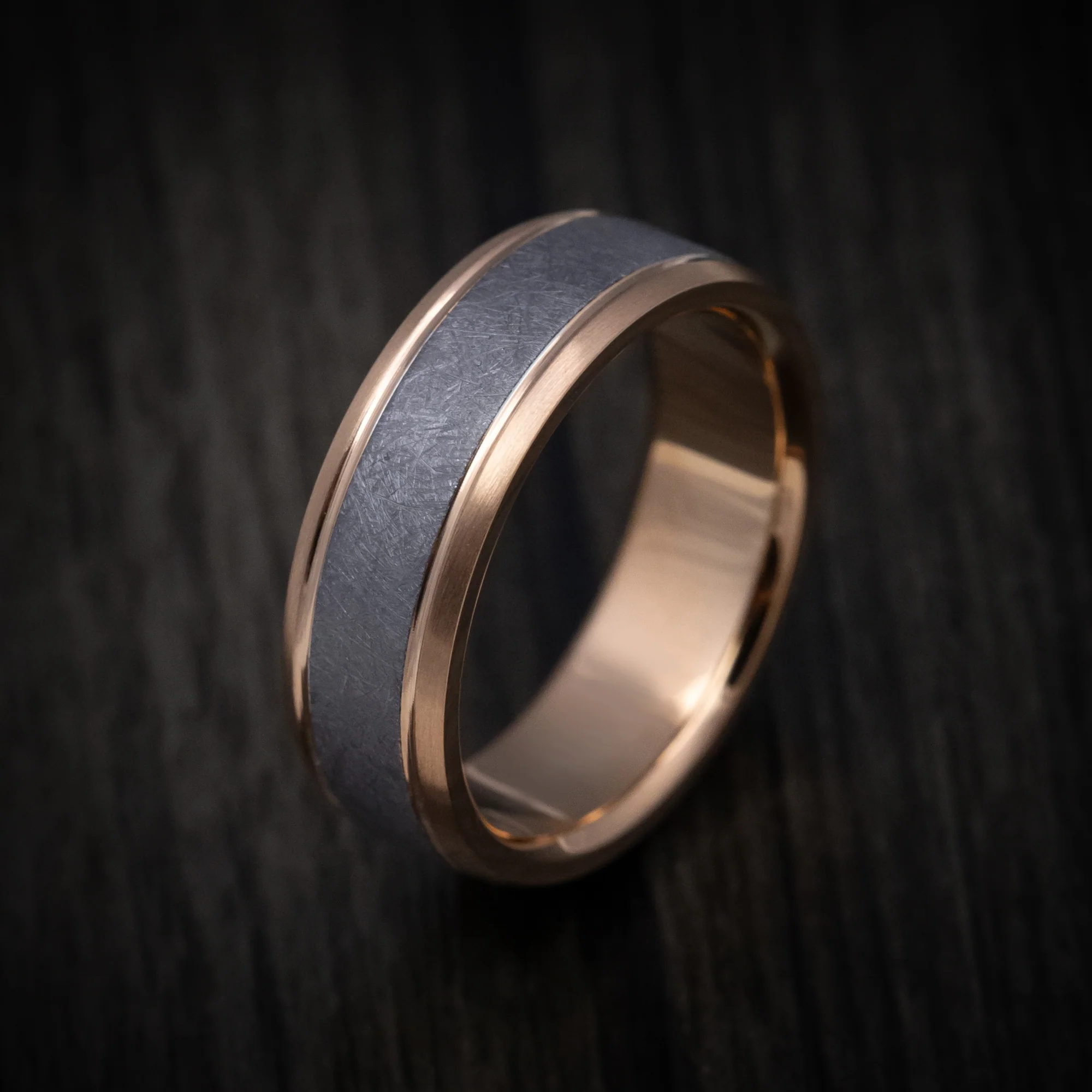 14K Gold and Tantalum Men's Ring - Image 3