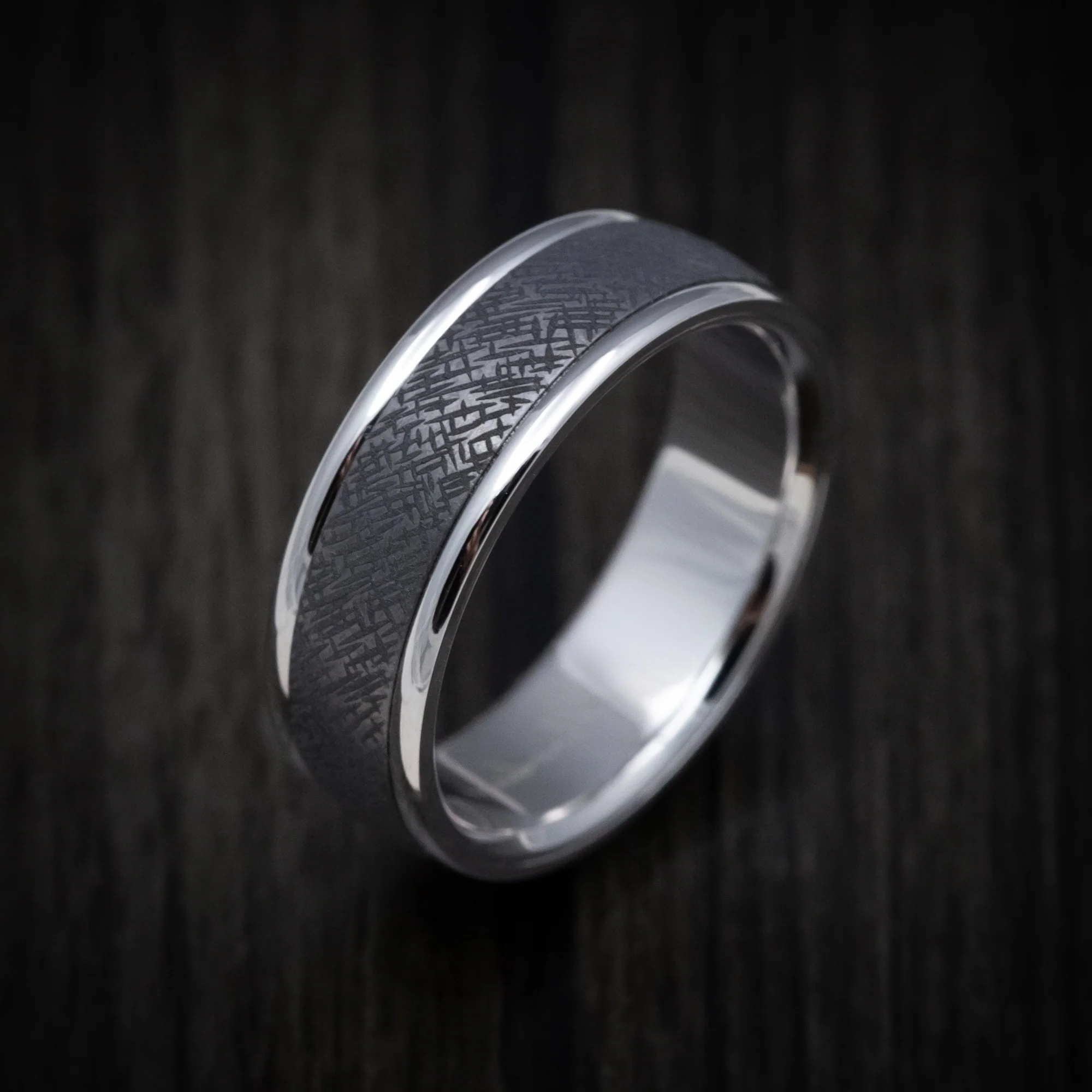 14K Gold and Tantalum Men's Ring - Image 3