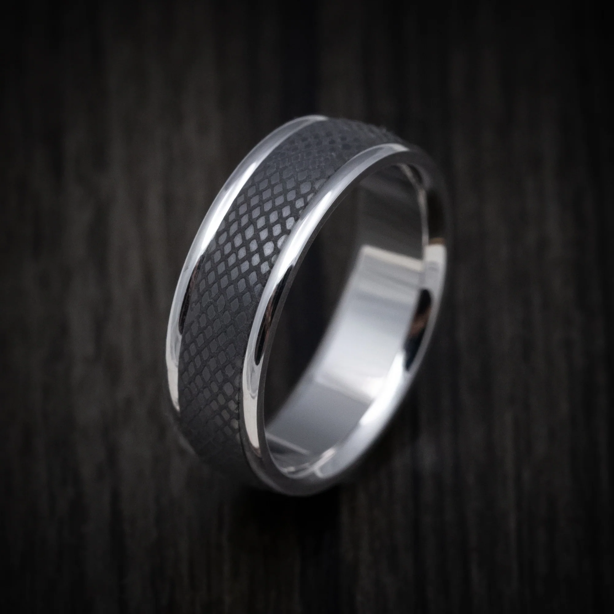 14K Gold and Tantalum Men's Ring - Image 3