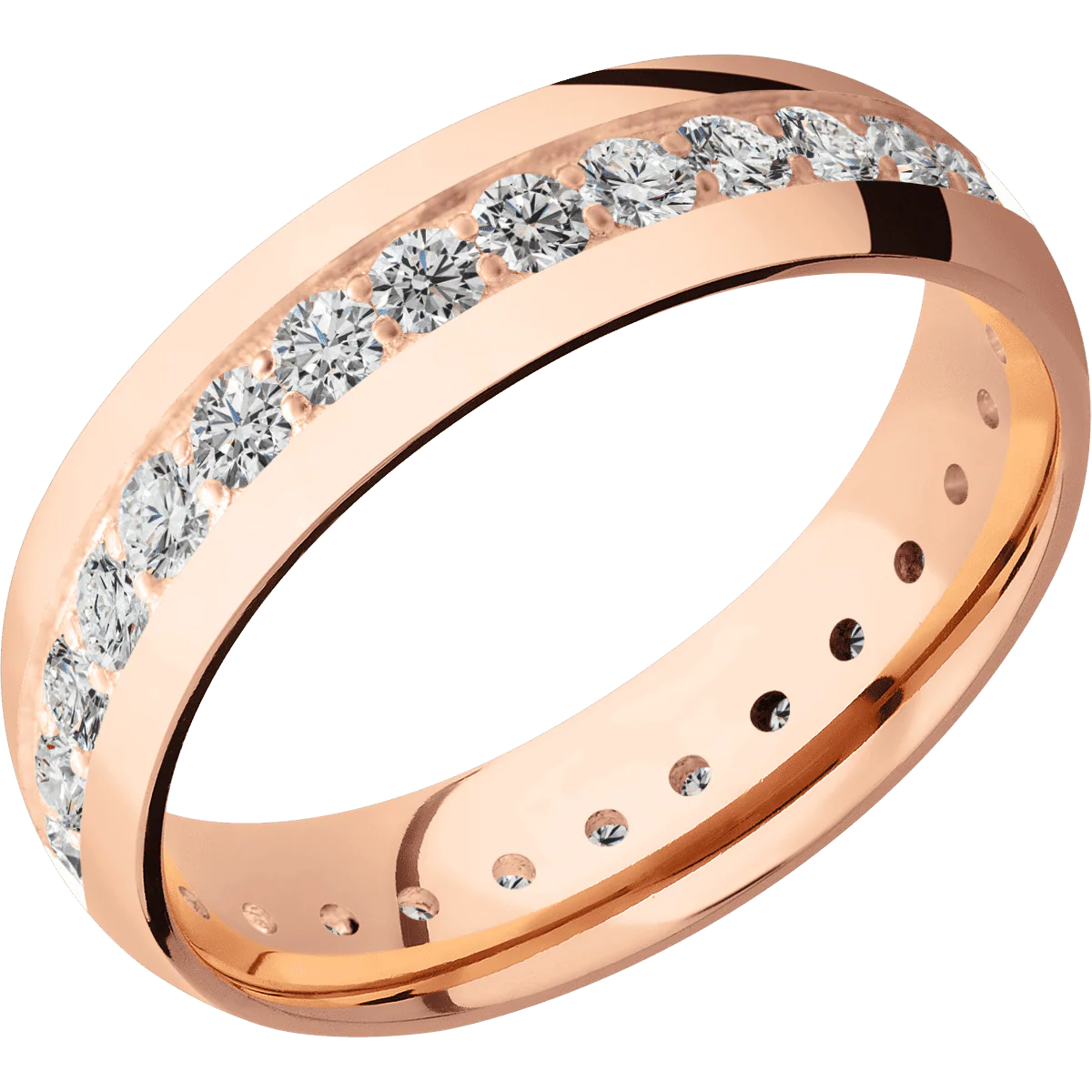 14K Rose Gold + Polish Finish - Image 2