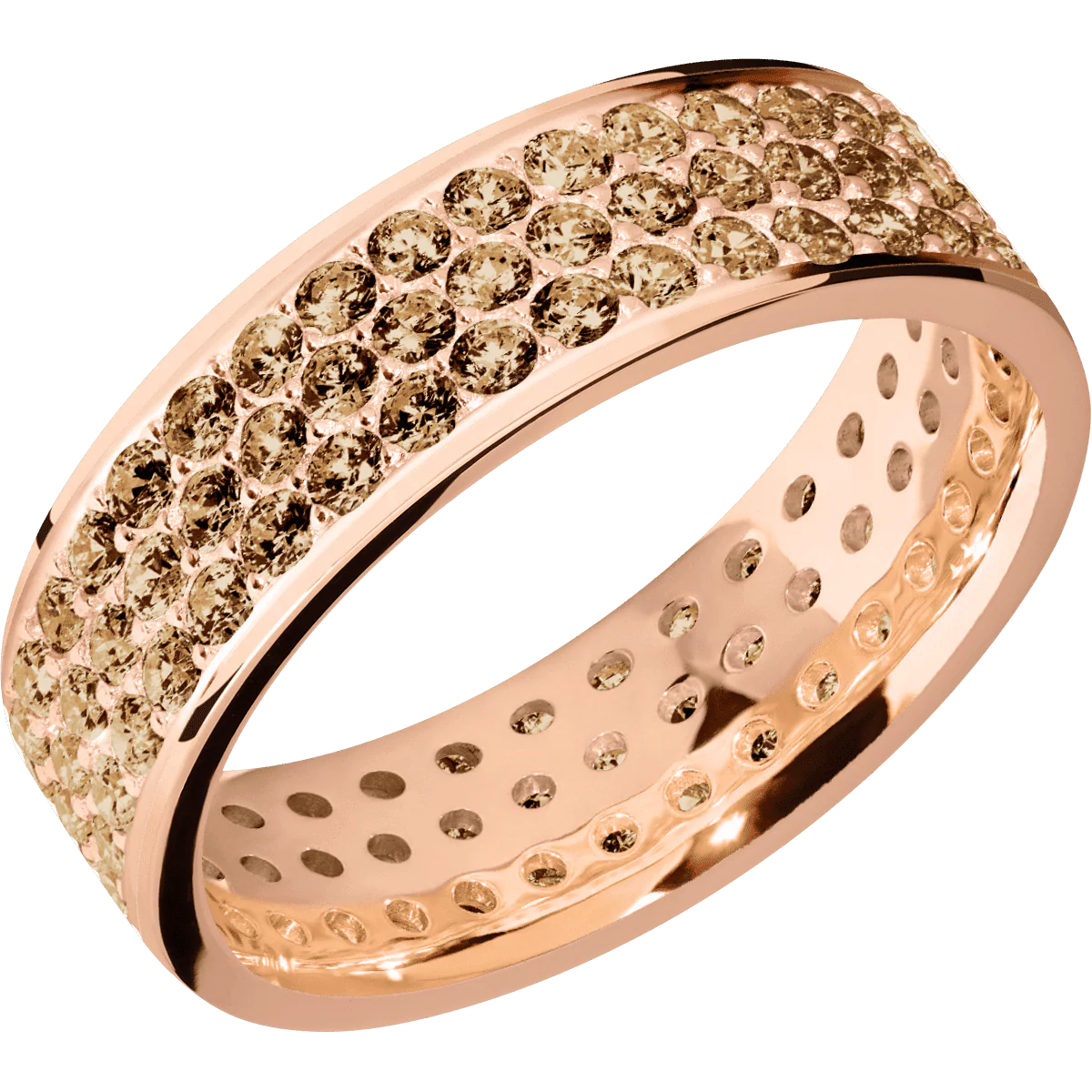 14K Rose Gold + Polish Finish - Image 2