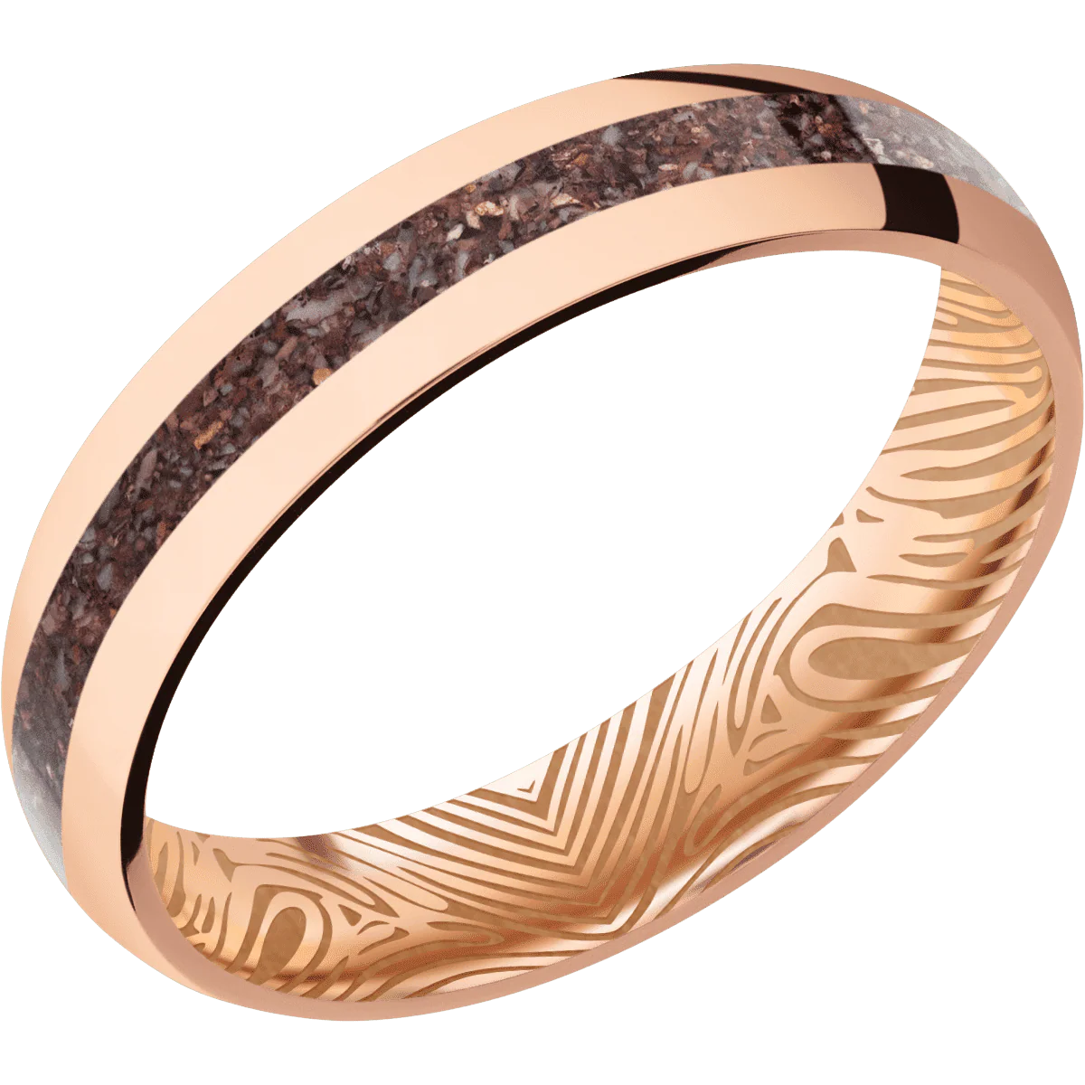 14K Rose Gold + Polish Finish - Image 2