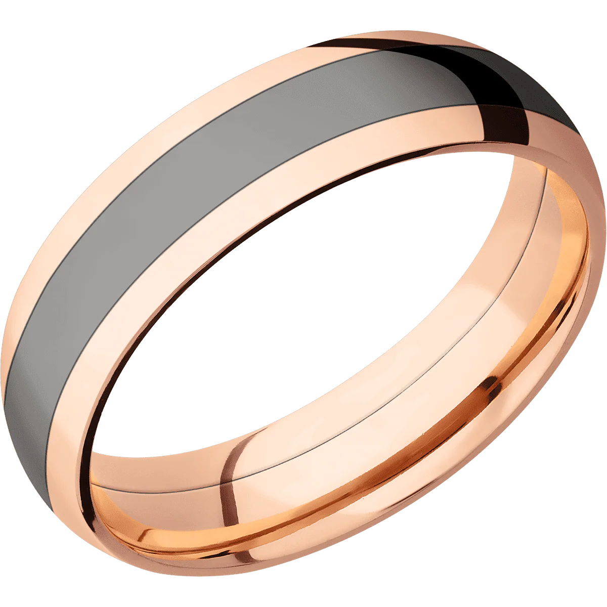 14K Rose Gold + Polish Finish - Image 2
