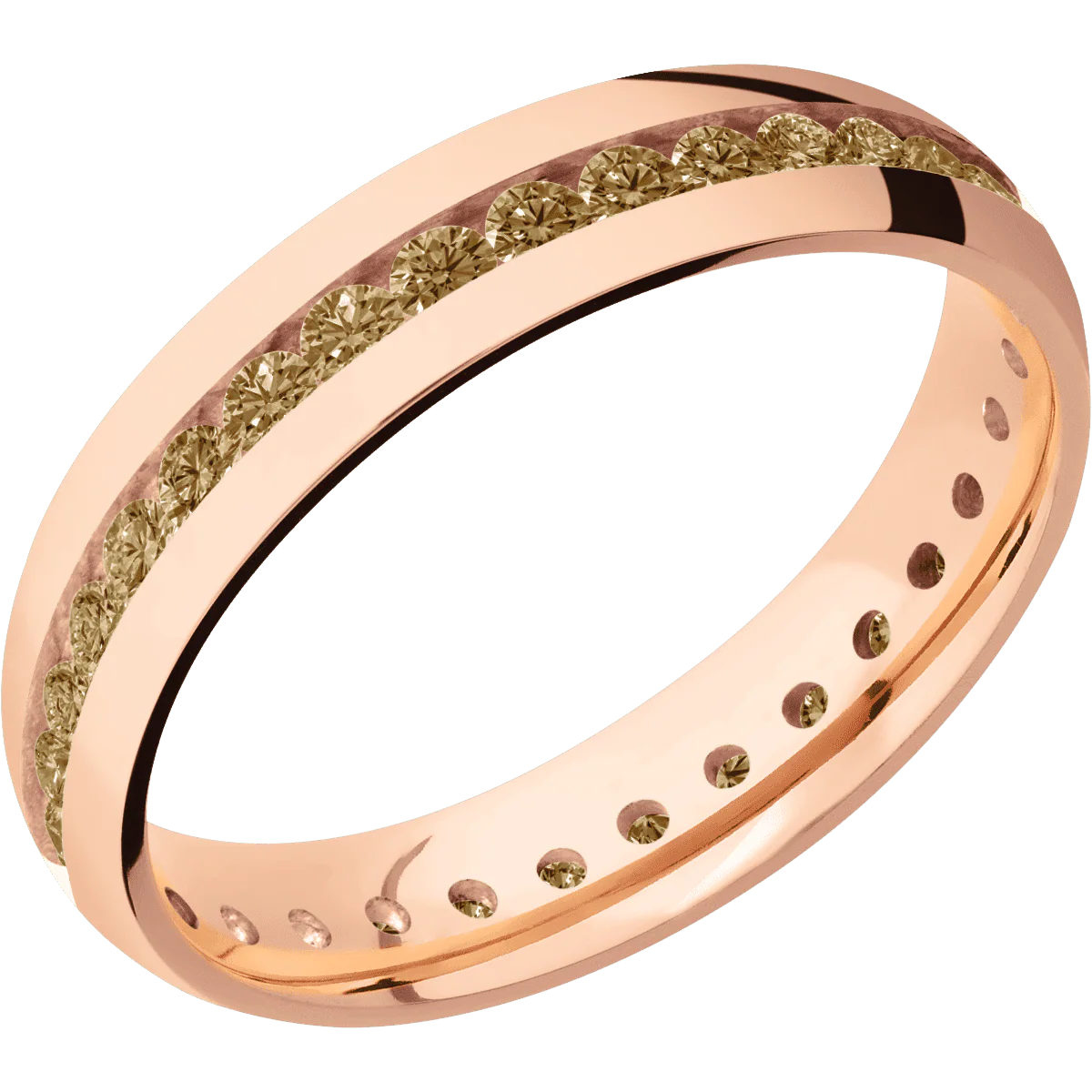 14K Rose Gold + Polish Finish - Image 2