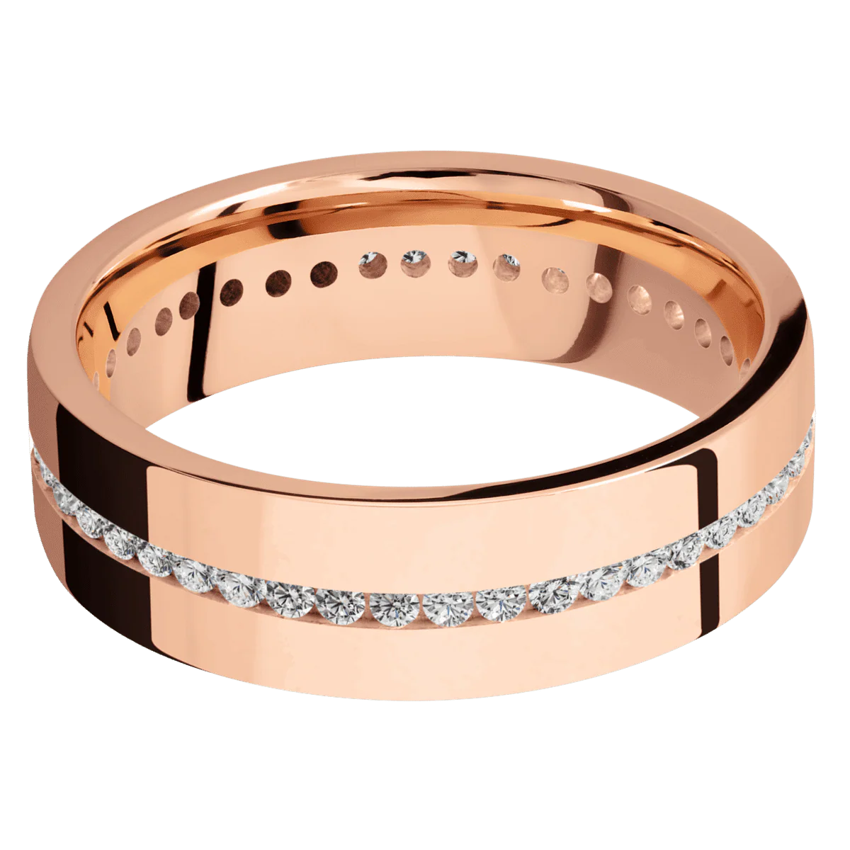 14K Rose Gold + Polish Finish - Image 3