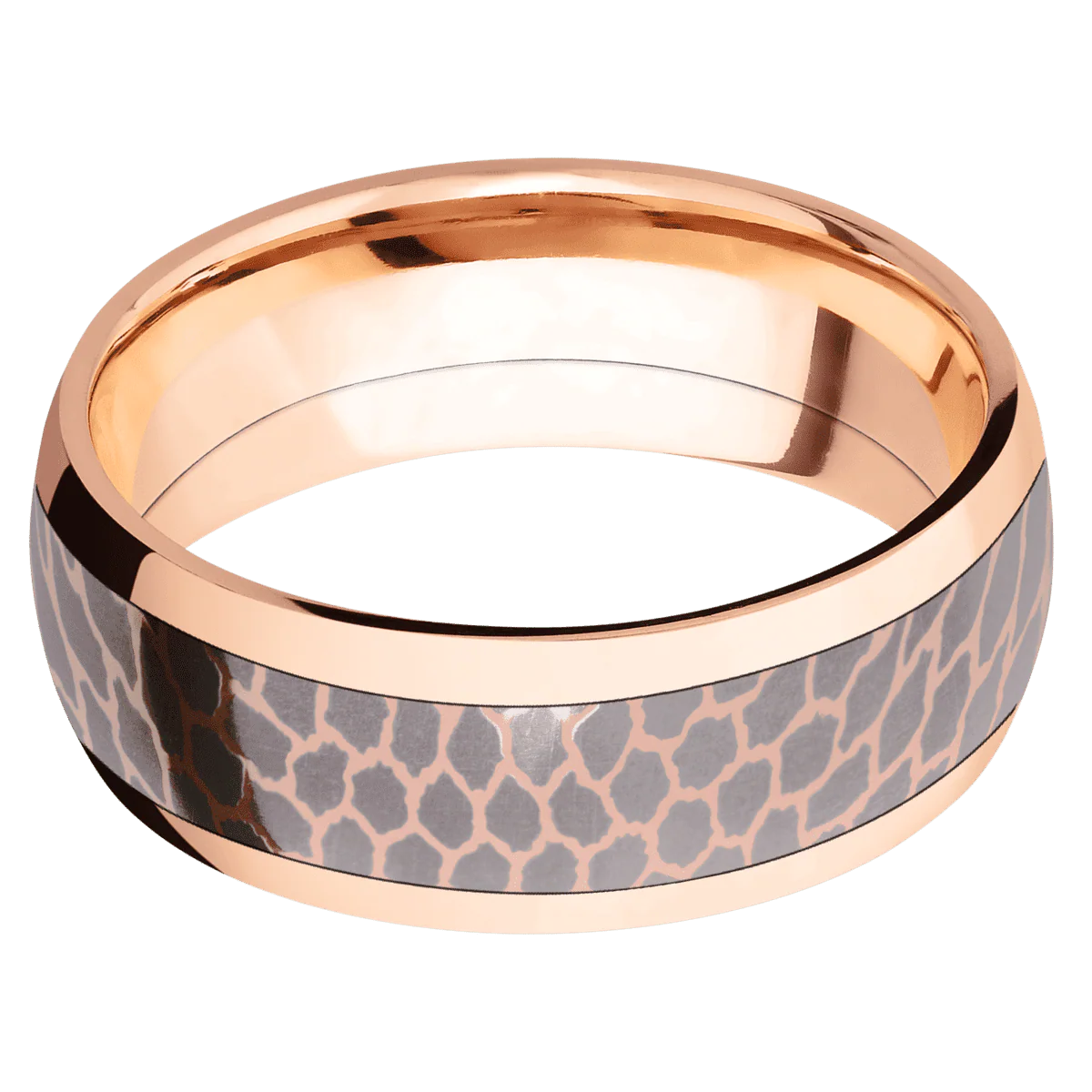 14K Rose Gold + Polish Finish - Image 3