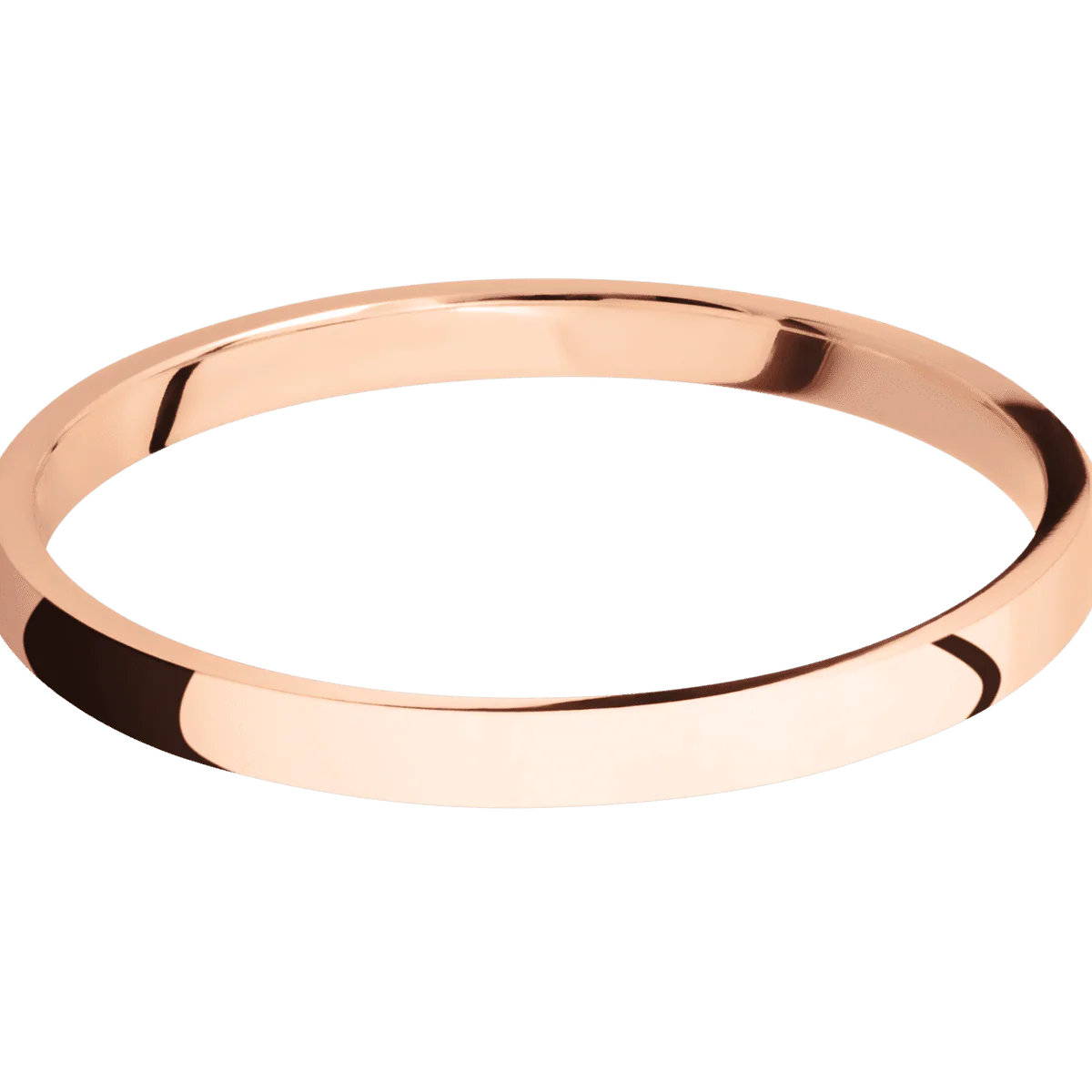 14K Rose Gold + Polish Finish - Image 3