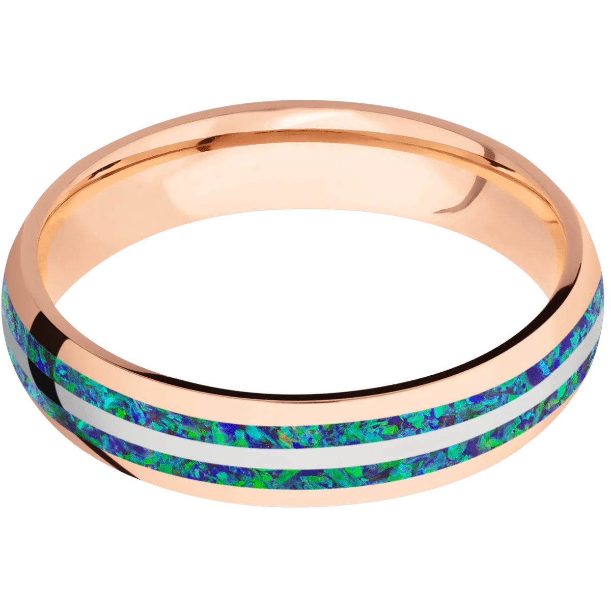 14K Rose Gold + Polish Finish - Image 3