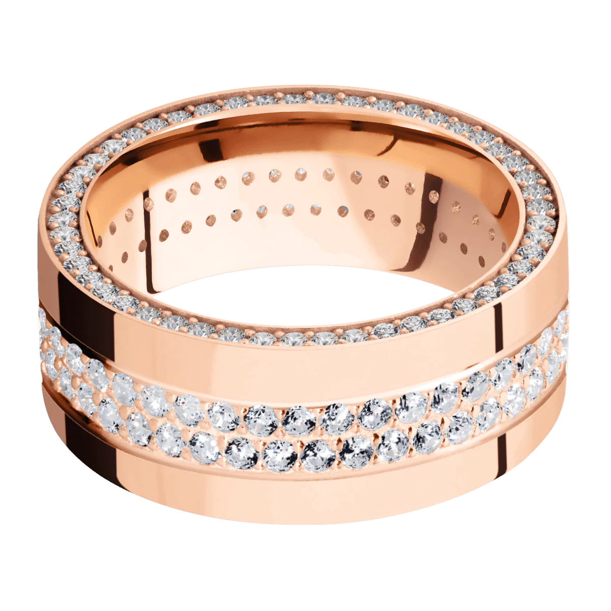 14K Rose Gold + Polish Finish - Image 3