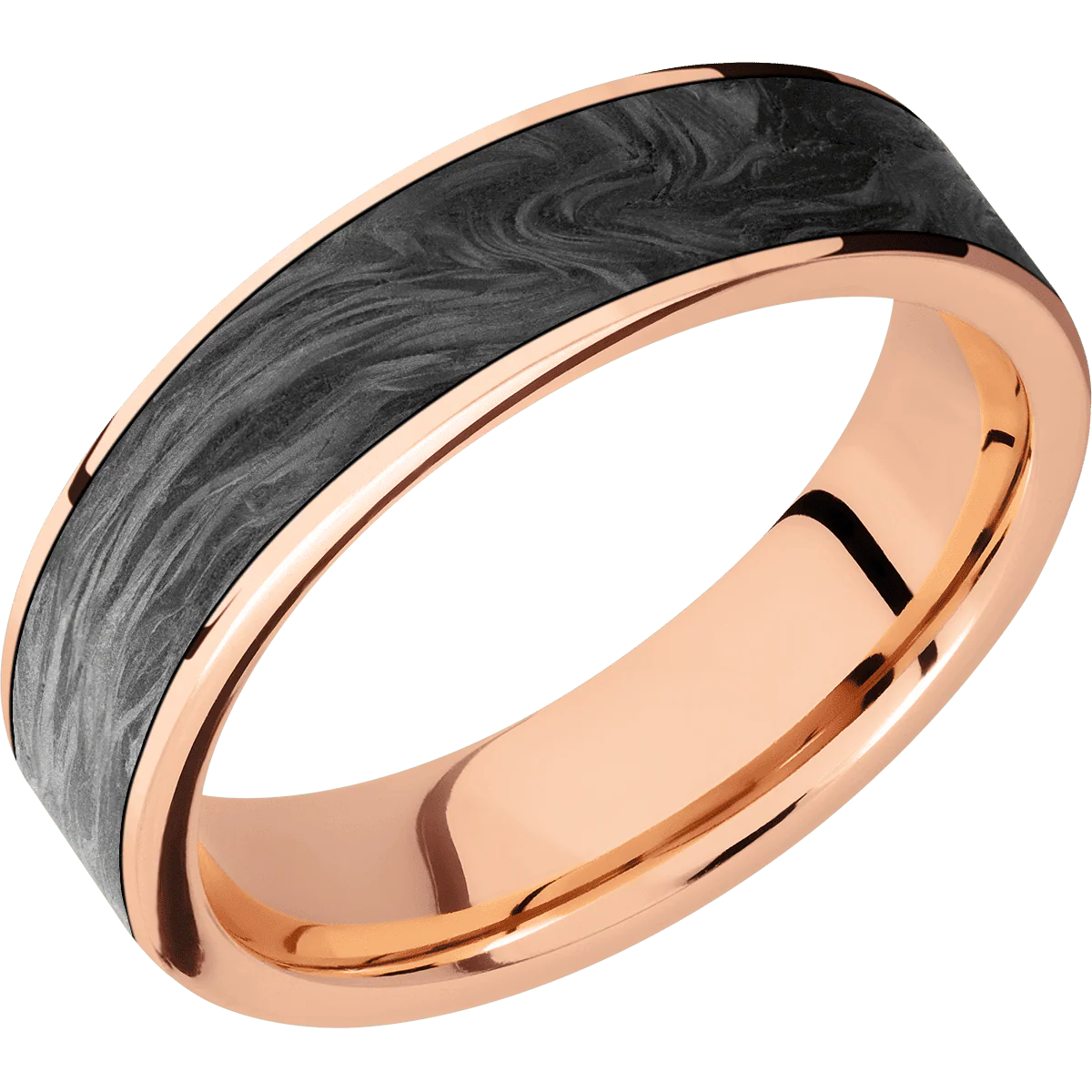 14K Rose Gold + Polish Finish - Image 2
