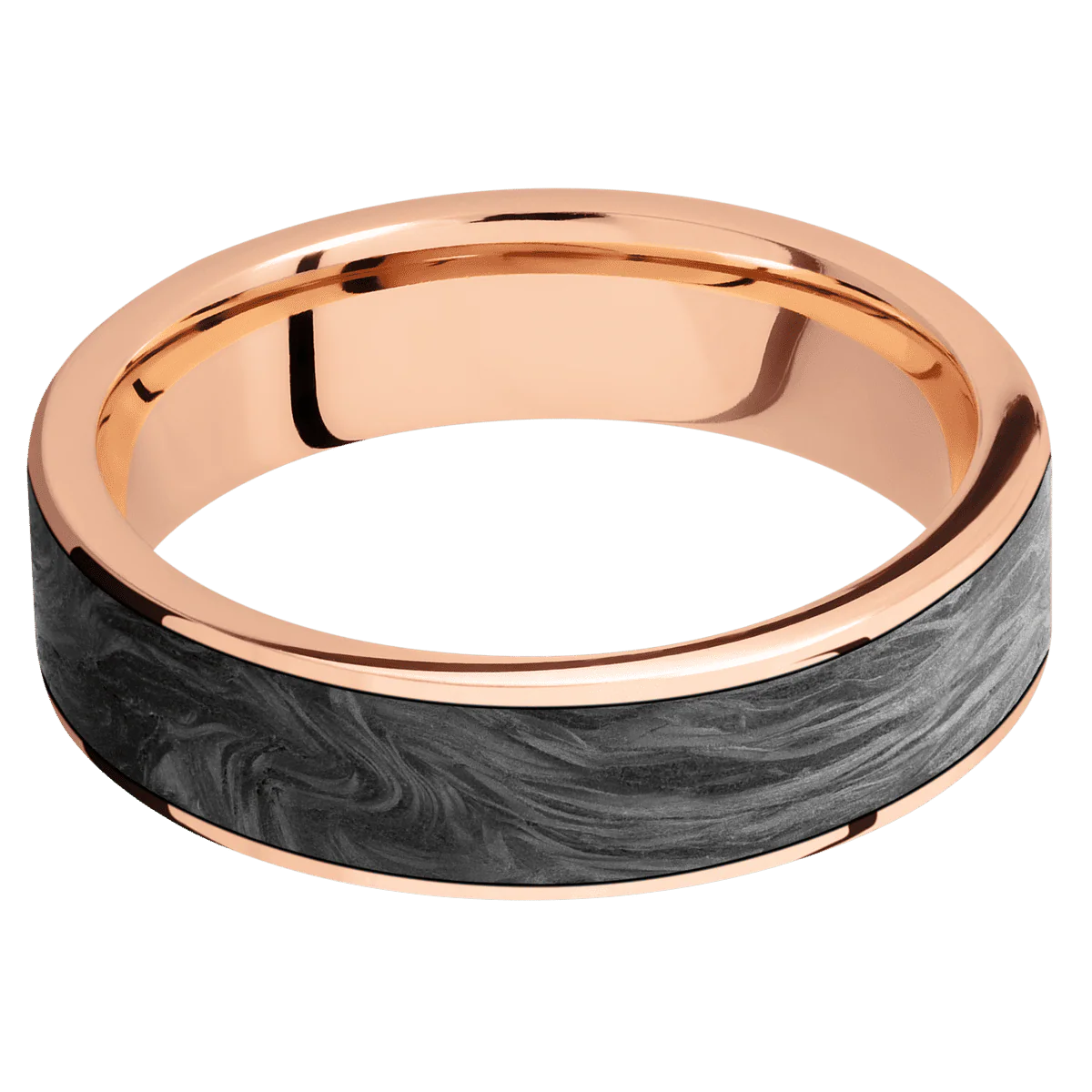 14K Rose Gold + Polish Finish - Image 3