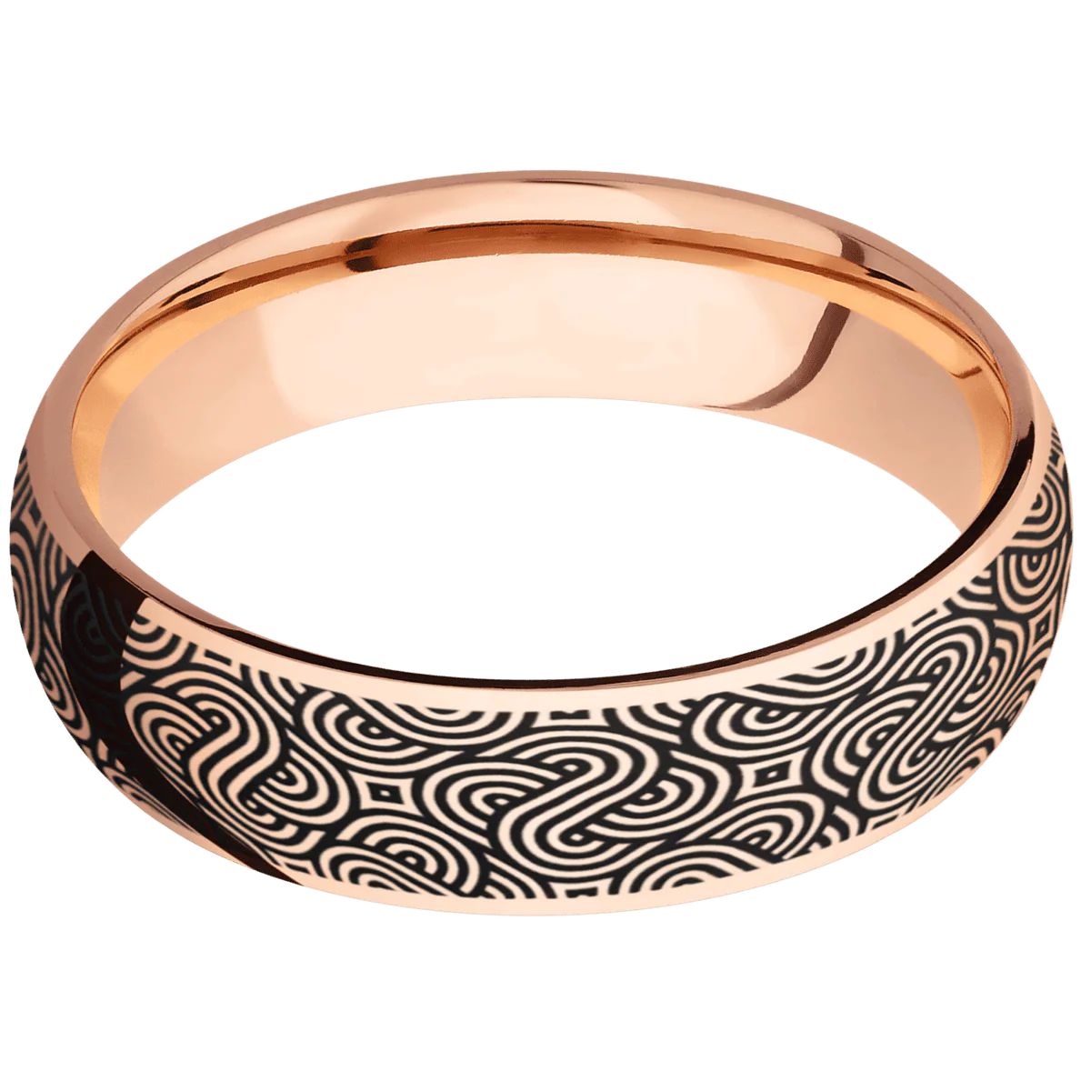 14K Rose Gold + Polish Finish - Image 3