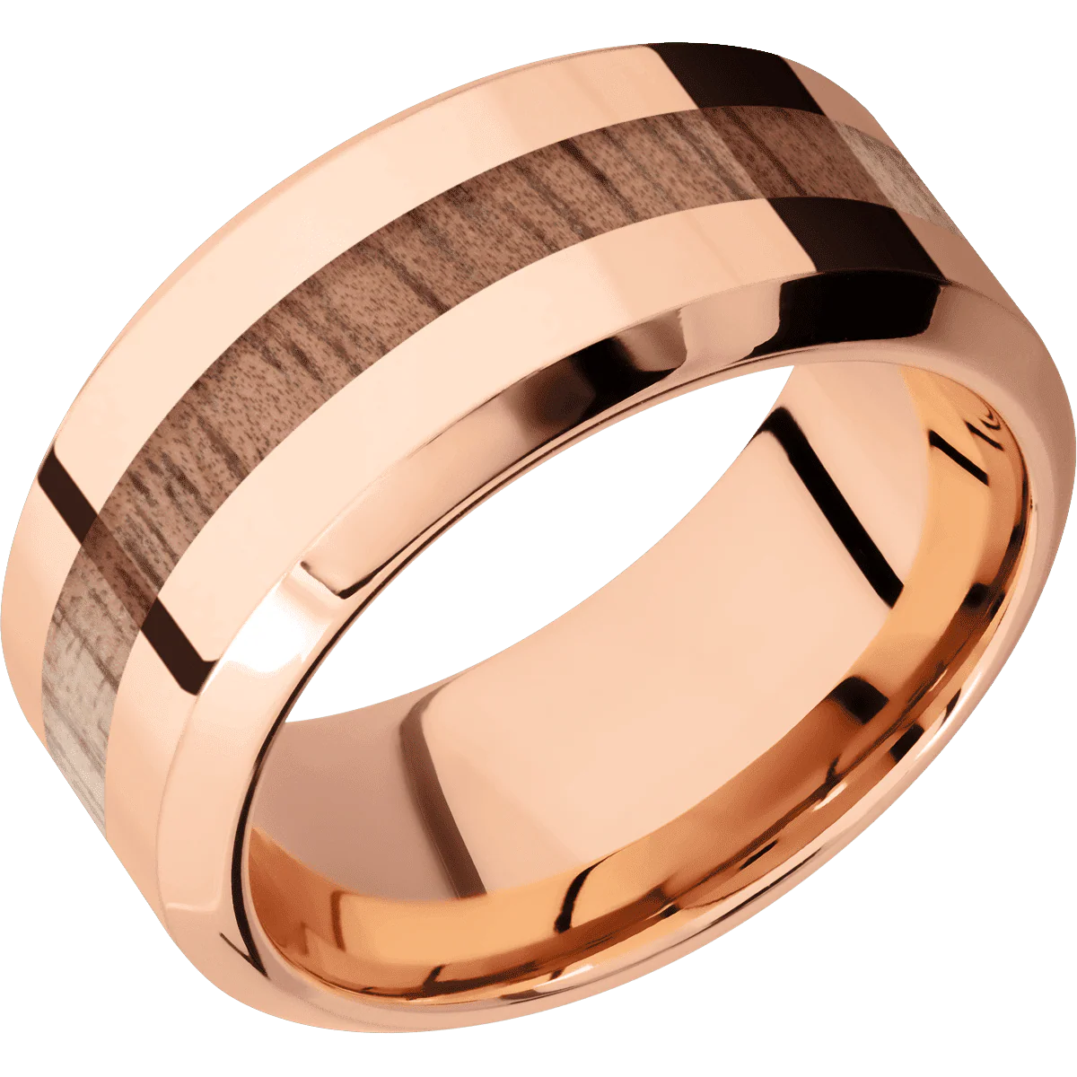 14K Rose Gold + Polish , Polish Finish - Image 2