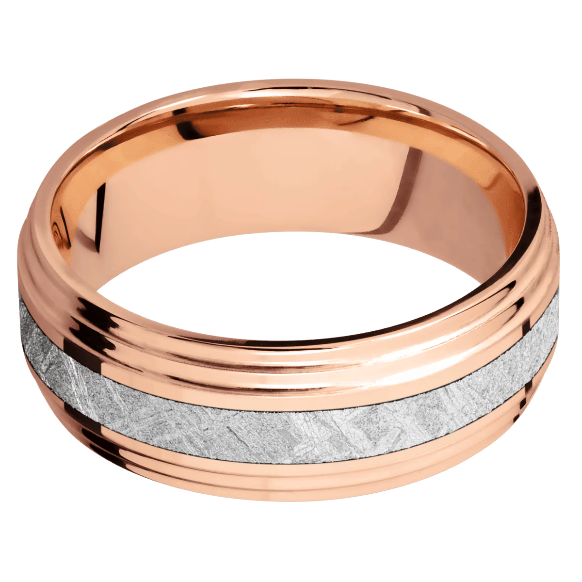 14K Rose Gold + Polish , Polish Finish - Image 3