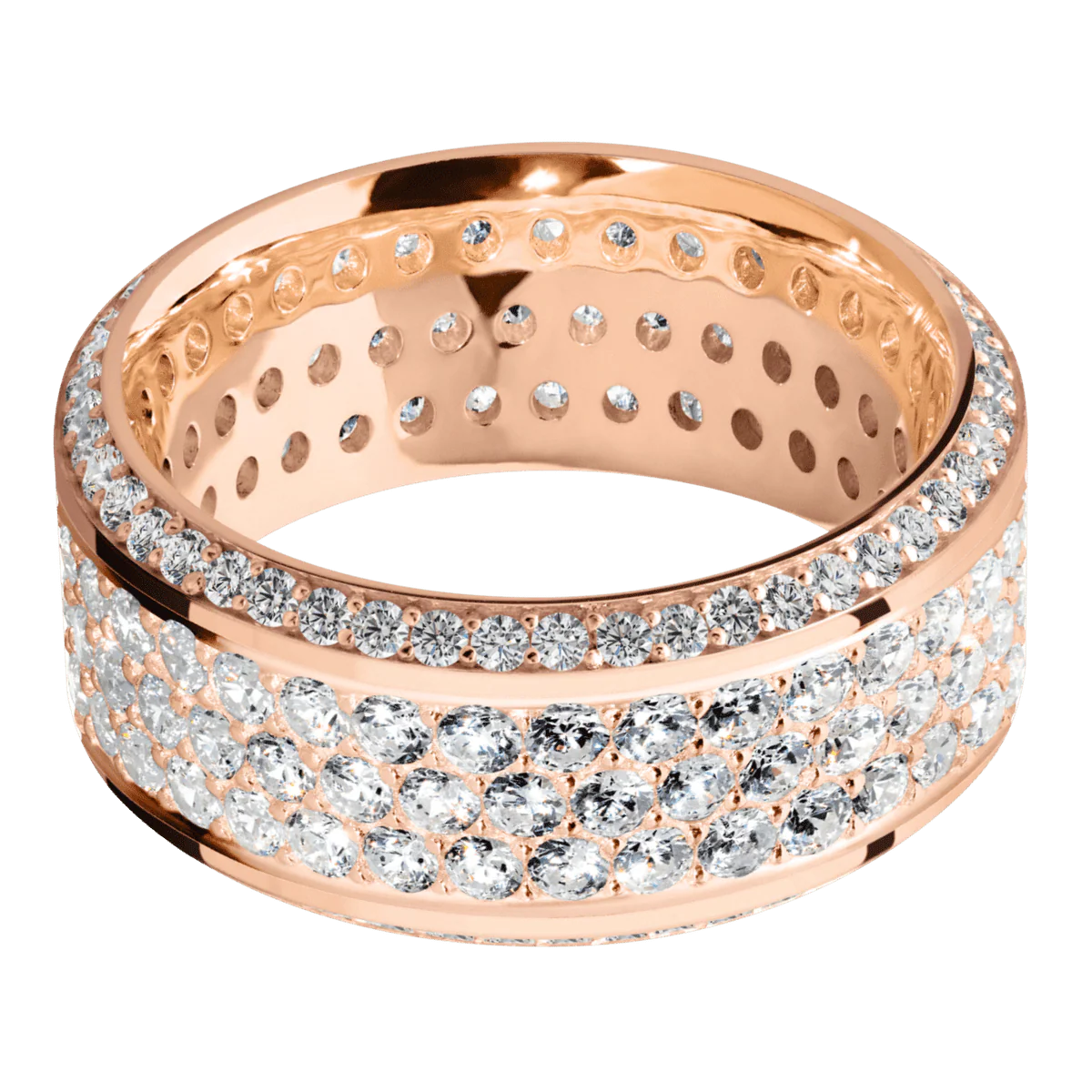14K Rose Gold + Polish , Polish Finish - Image 3