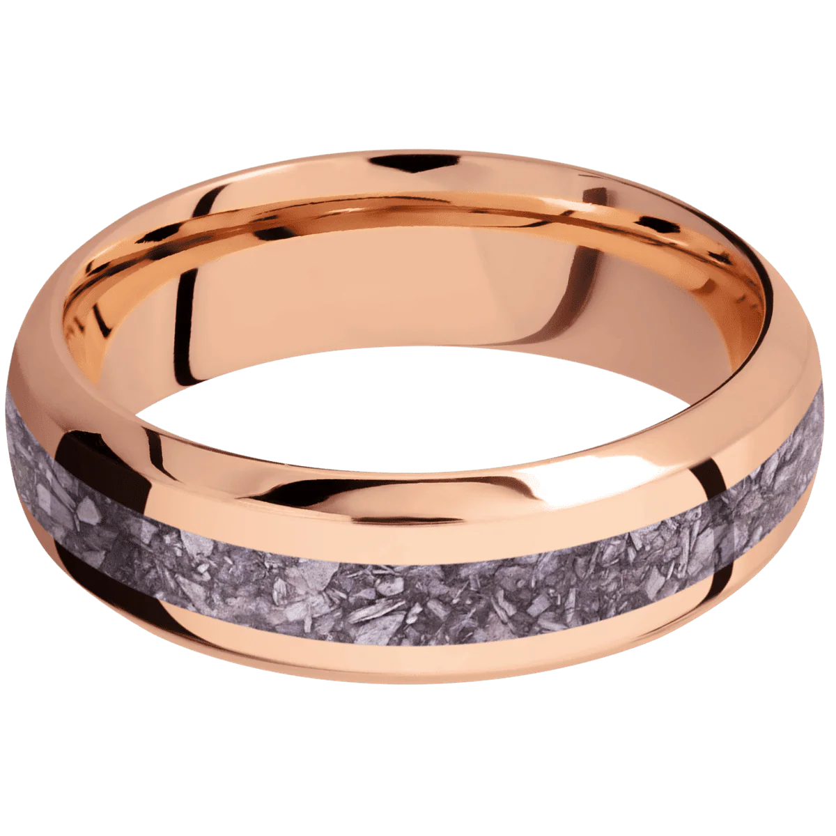 14K Rose Gold + Polish , Polish Finish - Image 3