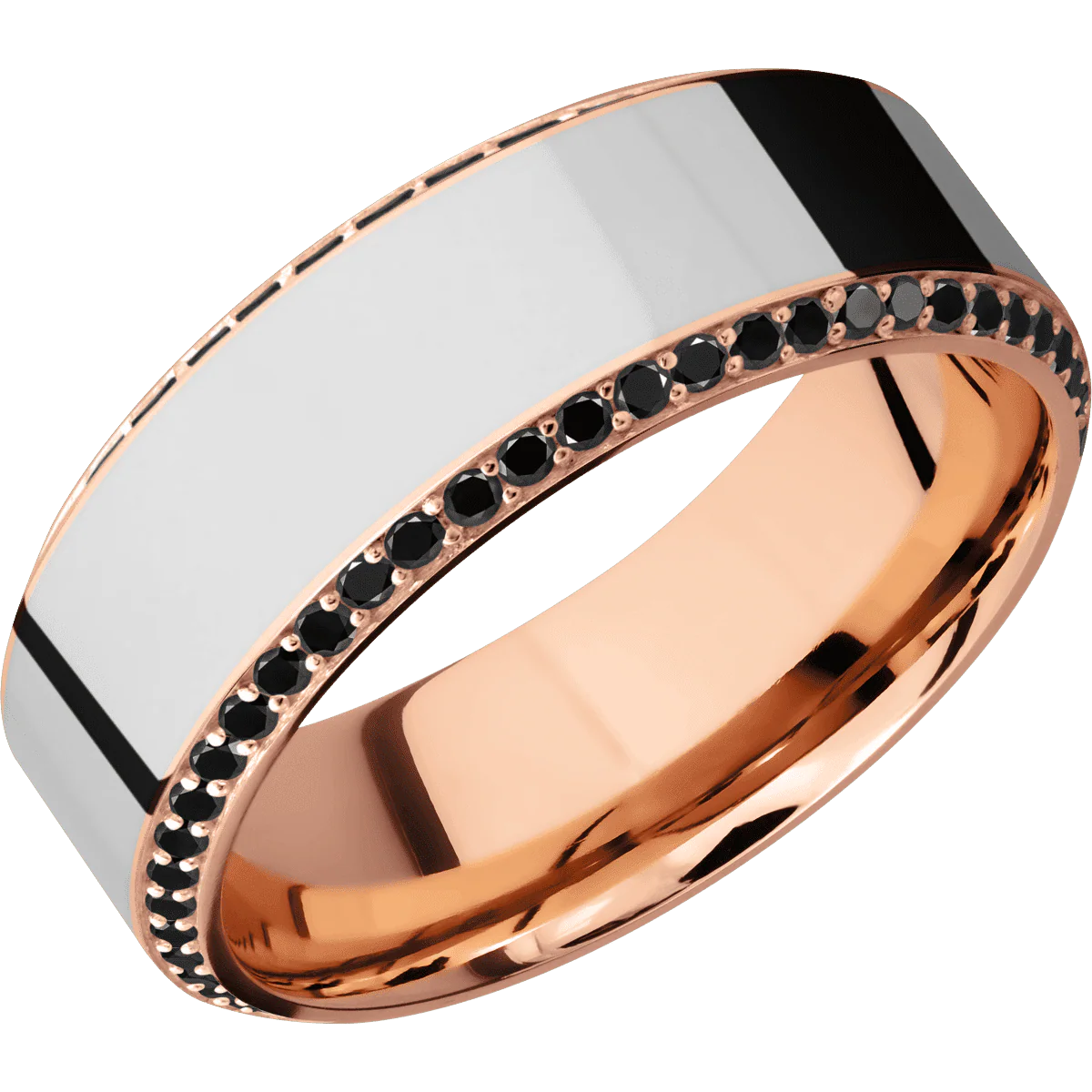 14K Rose Gold + Polish , Polish Finish - Image 2