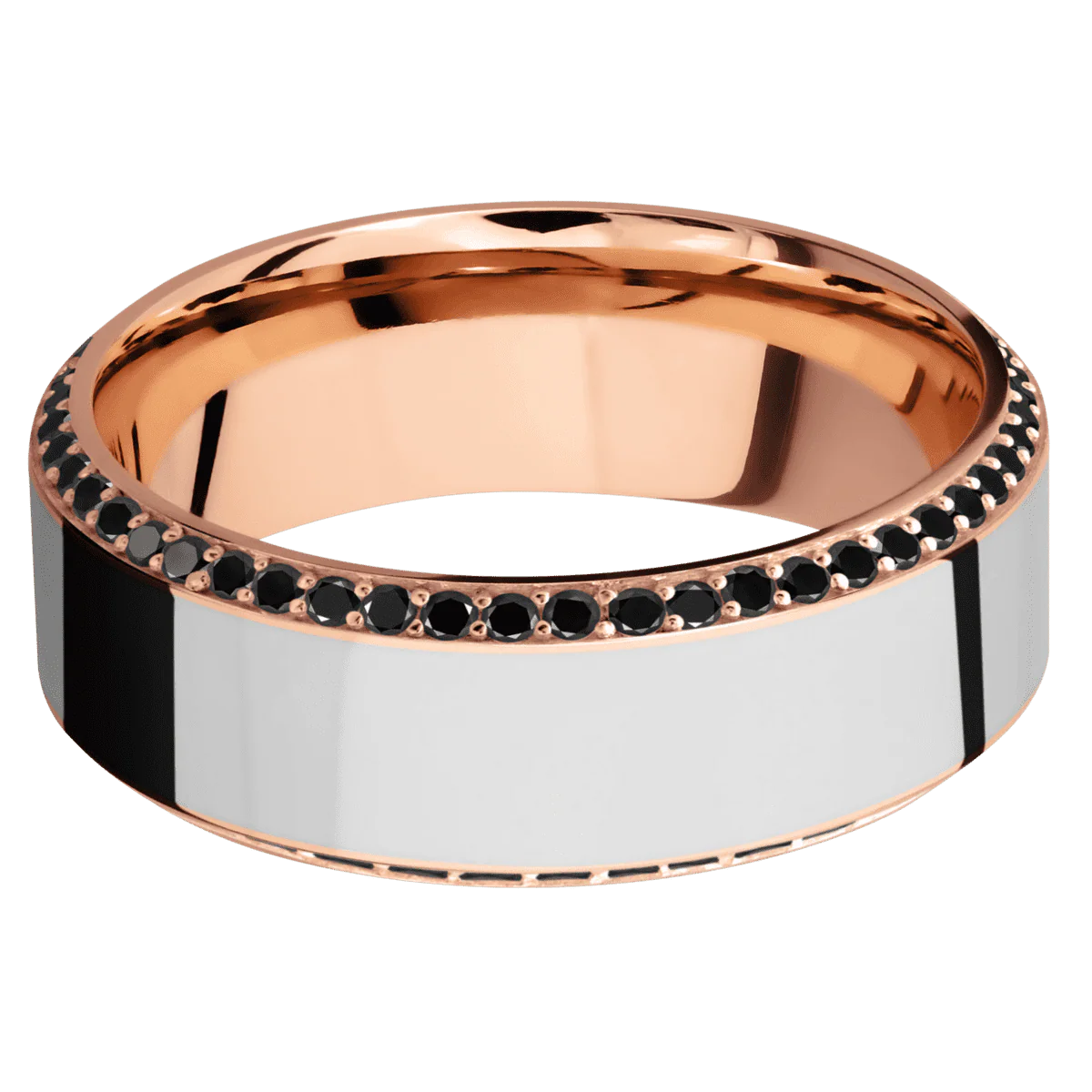 14K Rose Gold + Polish , Polish Finish - Image 3