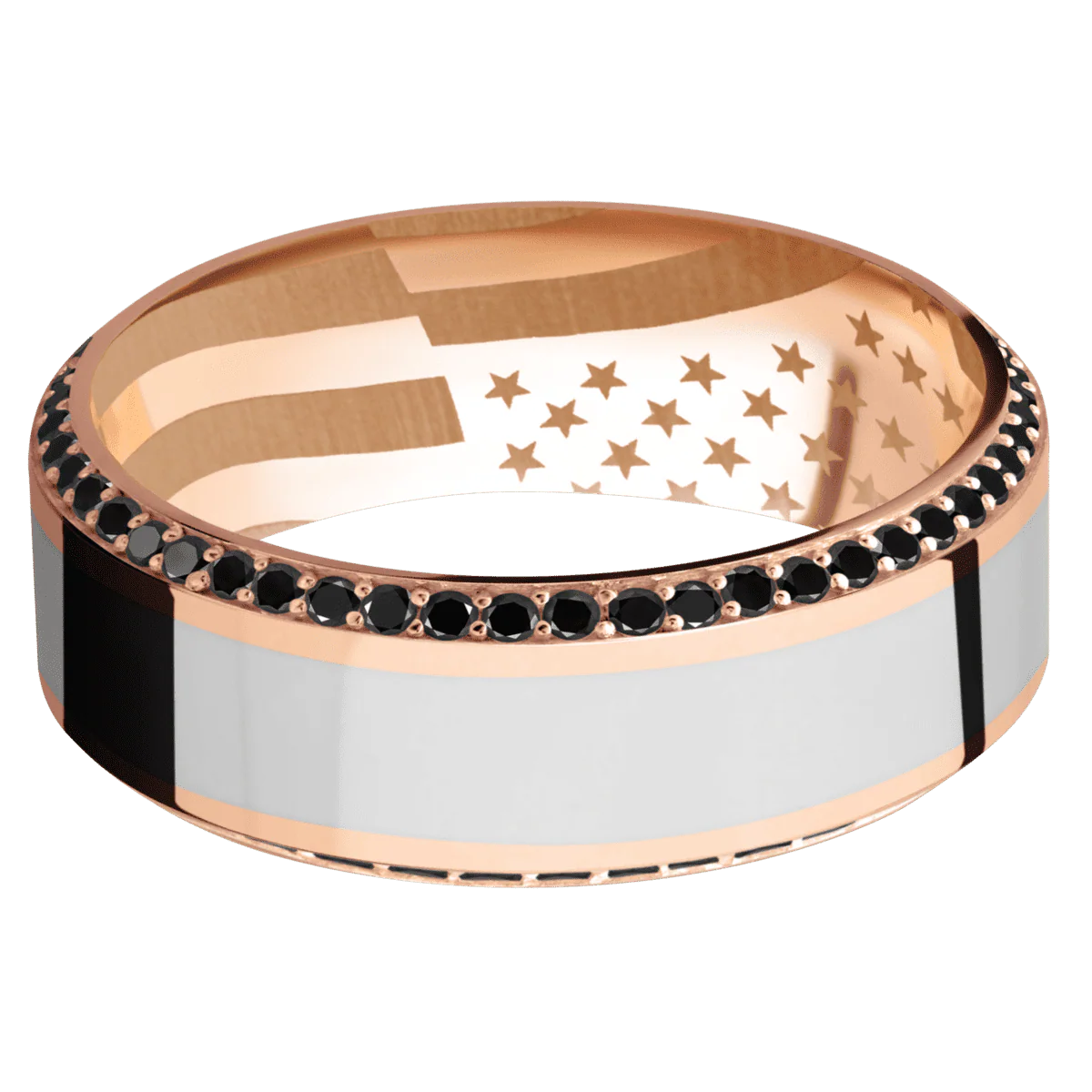 14K Rose Gold + Polish , Polish Finish - Image 3