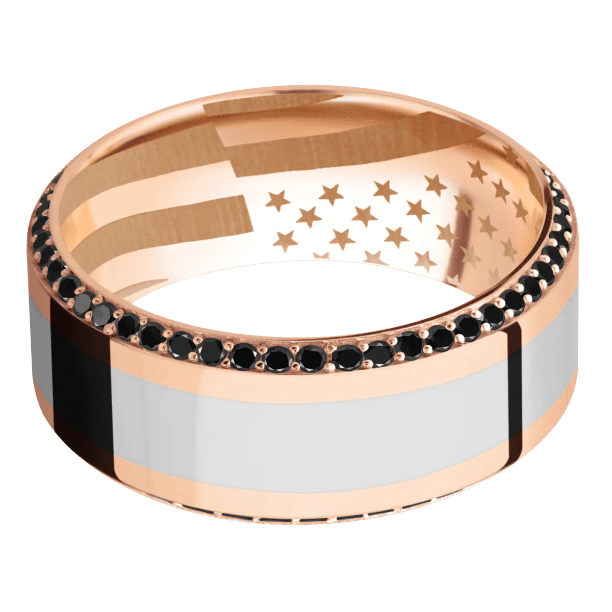 14K Rose Gold + Polish , Polish Finish - Image 3