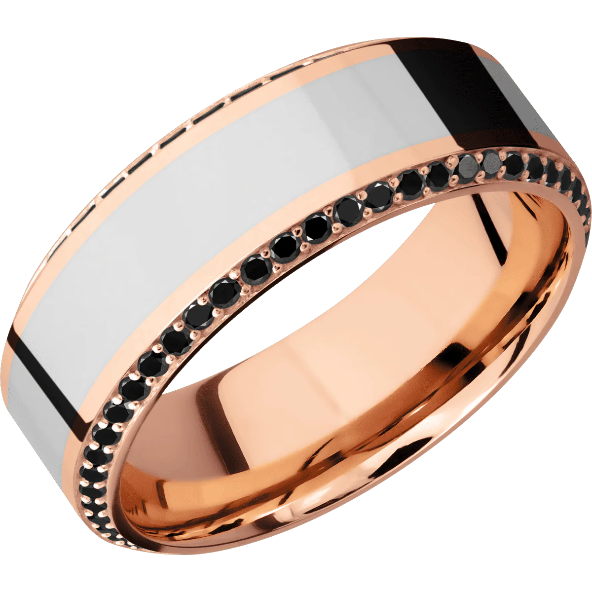 14K Rose Gold + Polish , Polish Finish - Image 2