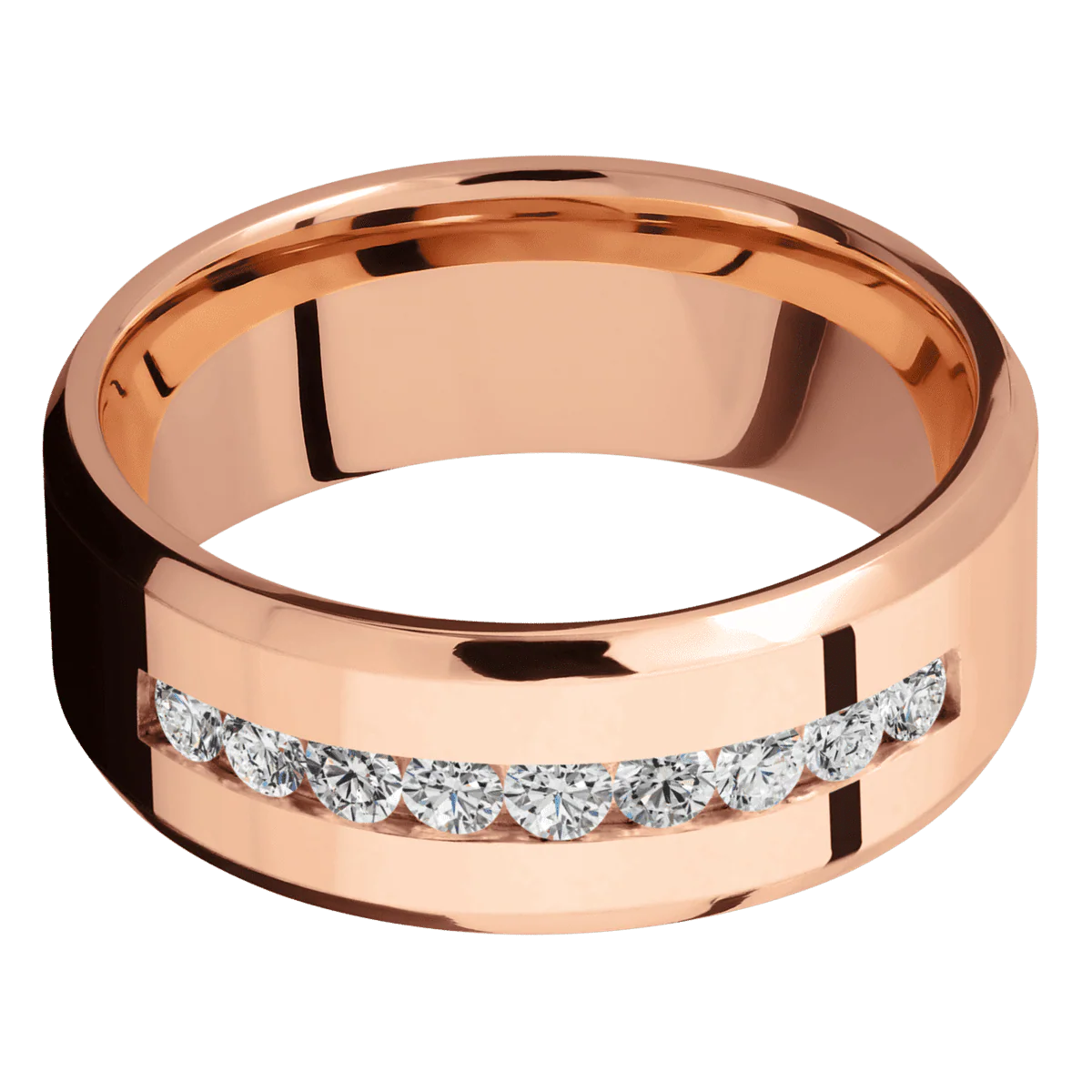 14K Rose Gold + Polish , Polish Finish - Image 3
